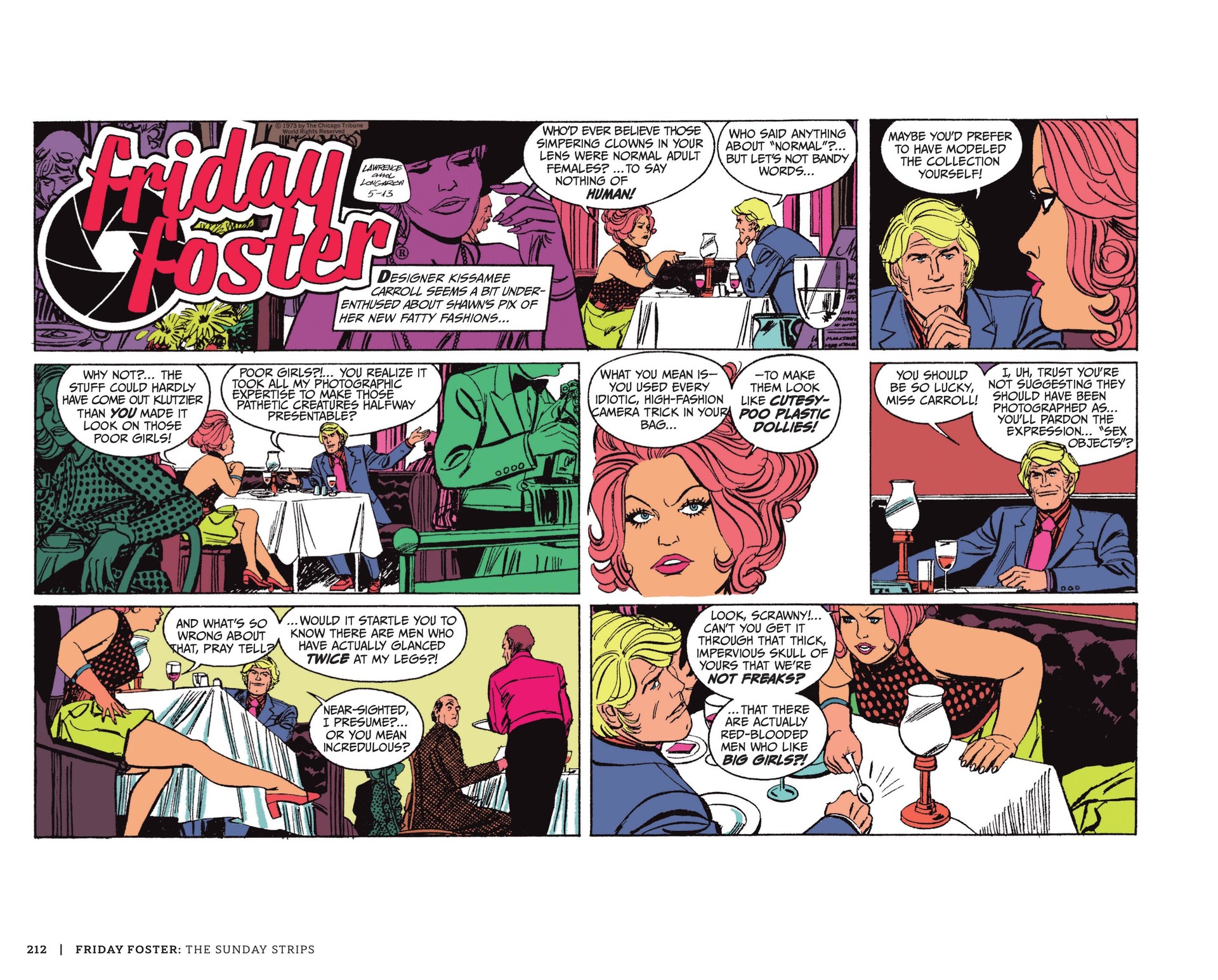 Read online Friday Foster: The Sunday Strips comic -  Issue # TPB (Part 3) - 13