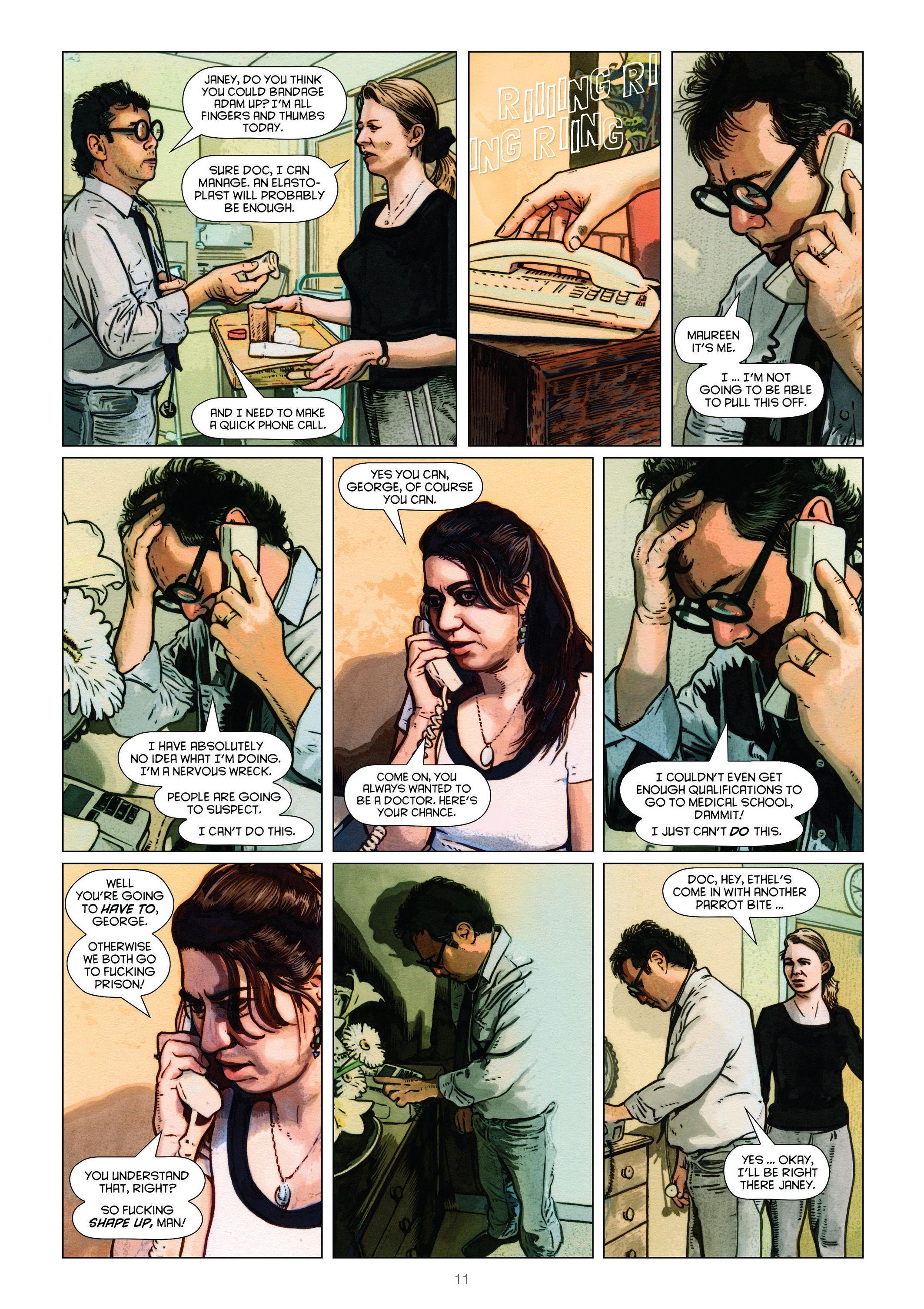 Read online Meanwhile... comic -  Issue #3 - 11