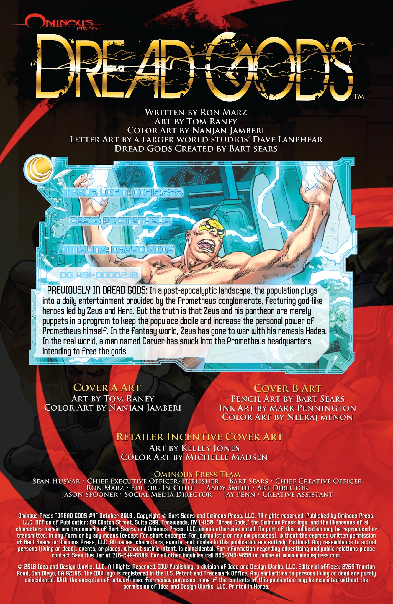 Read online Dread Gods comic -  Issue #4 - 2