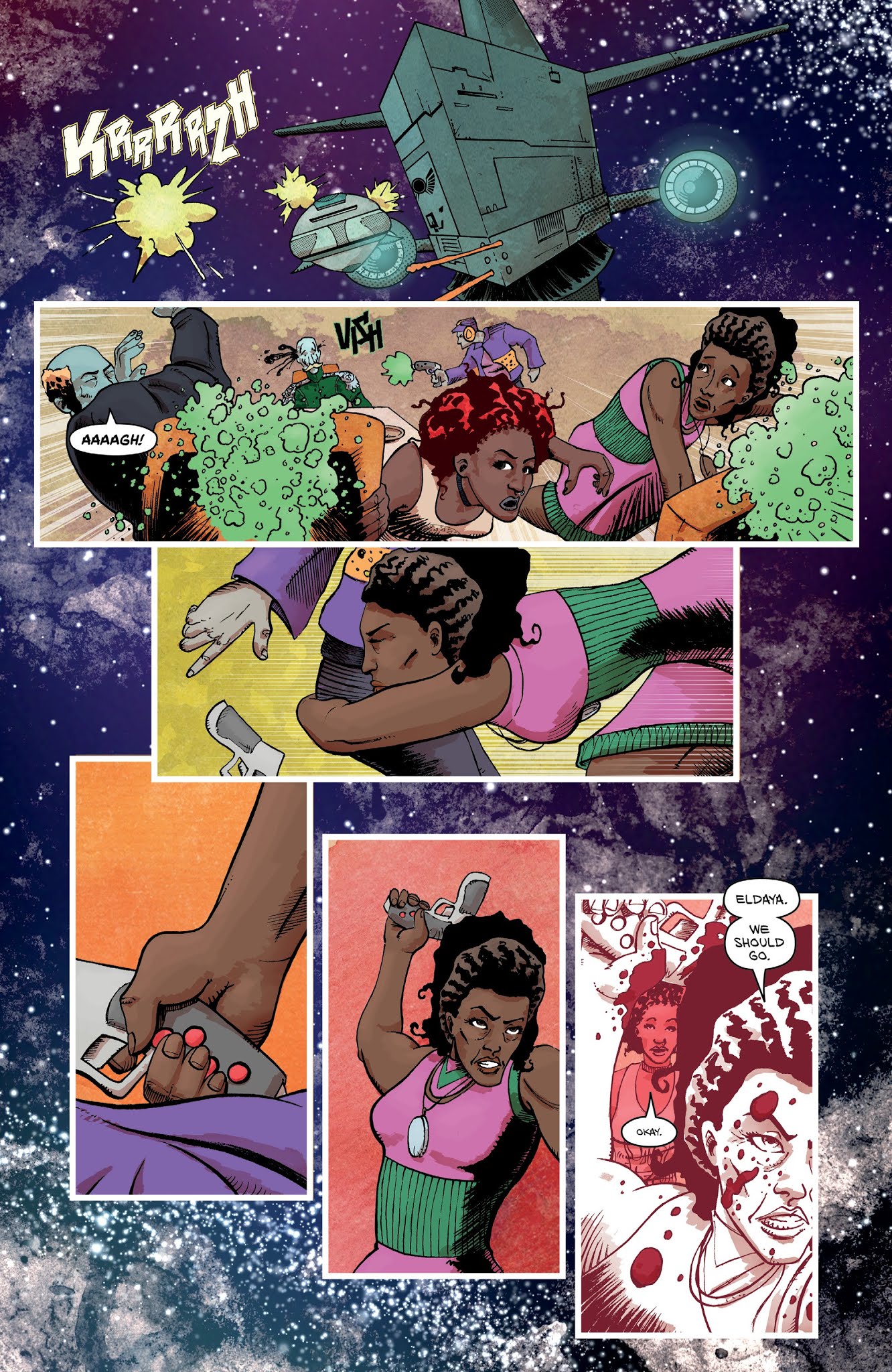 Read online Vagrant Queen comic -  Issue #4 - 18