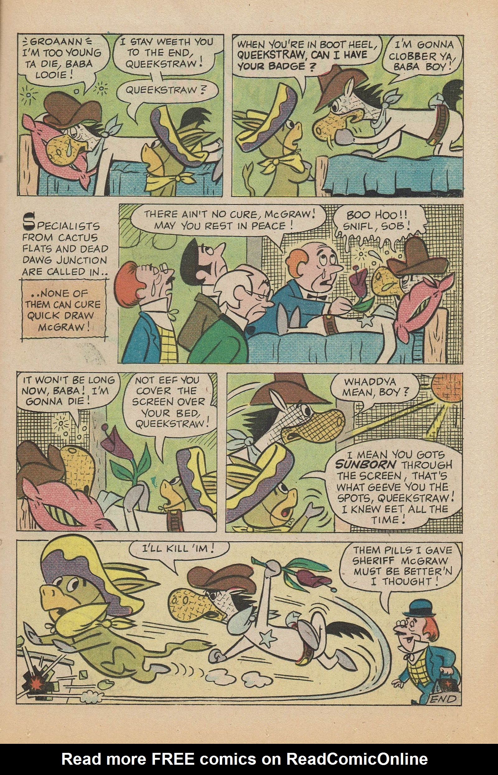 Read online Quick Draw McGraw comic -  Issue #4 - 18