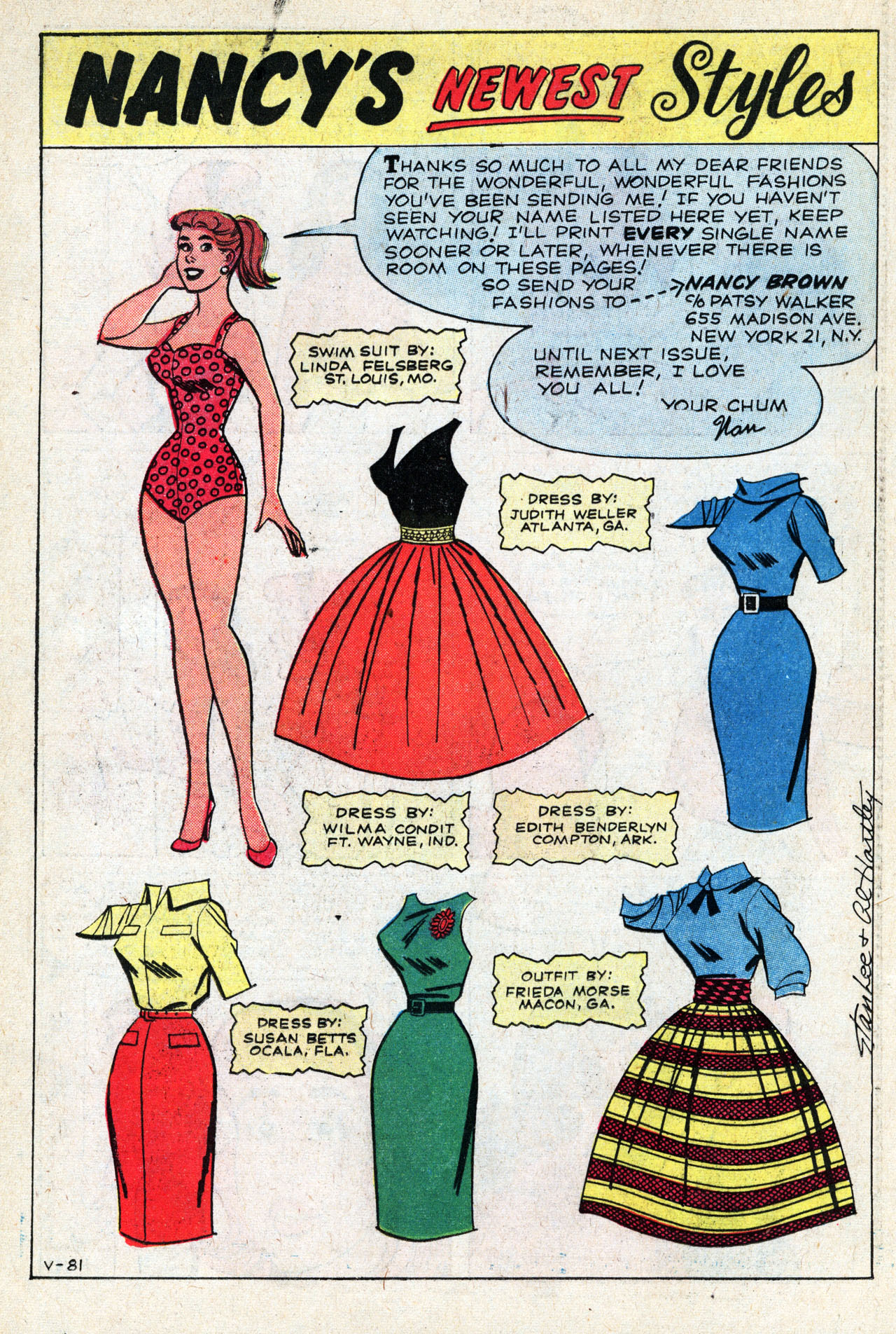 Read online Patsy and Hedy comic -  Issue #75 - 18