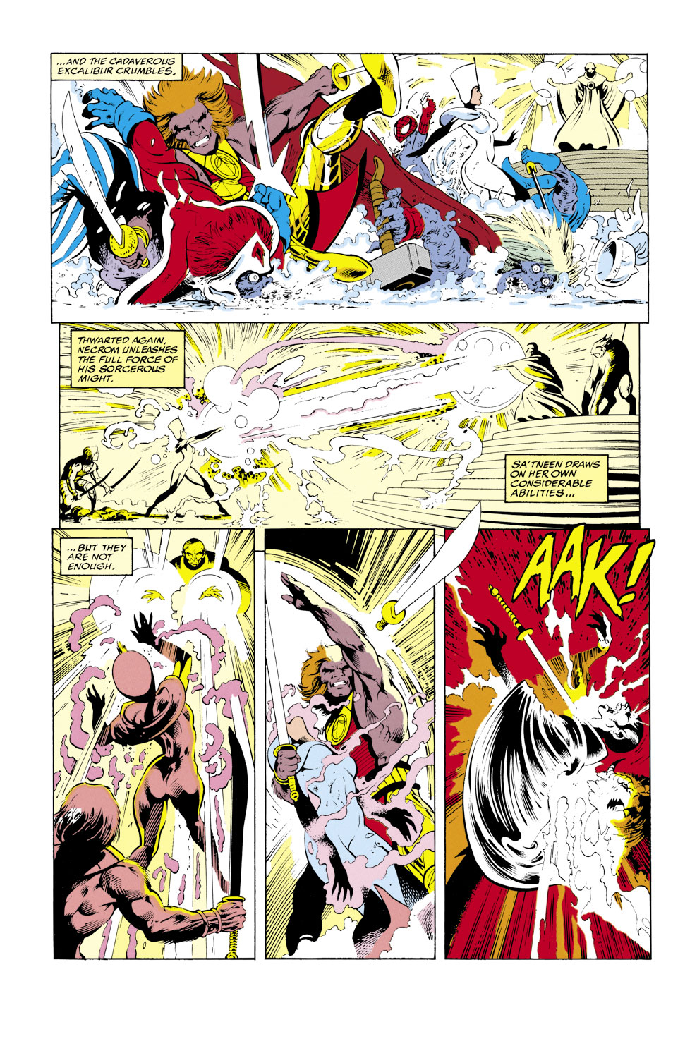 Read online Excalibur (1988) comic -  Issue #46 - 4