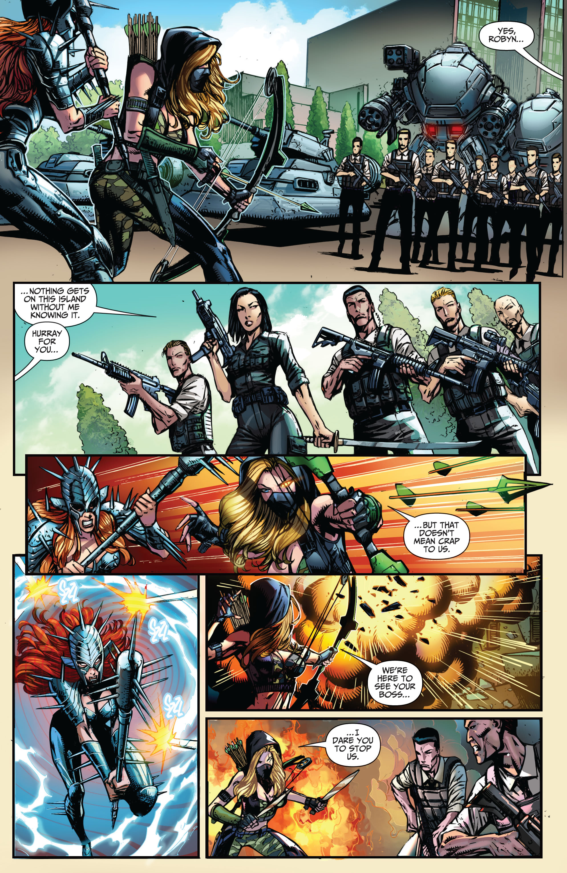 Read online Robyn Hood: Iron Maiden comic -  Issue #2 - 19