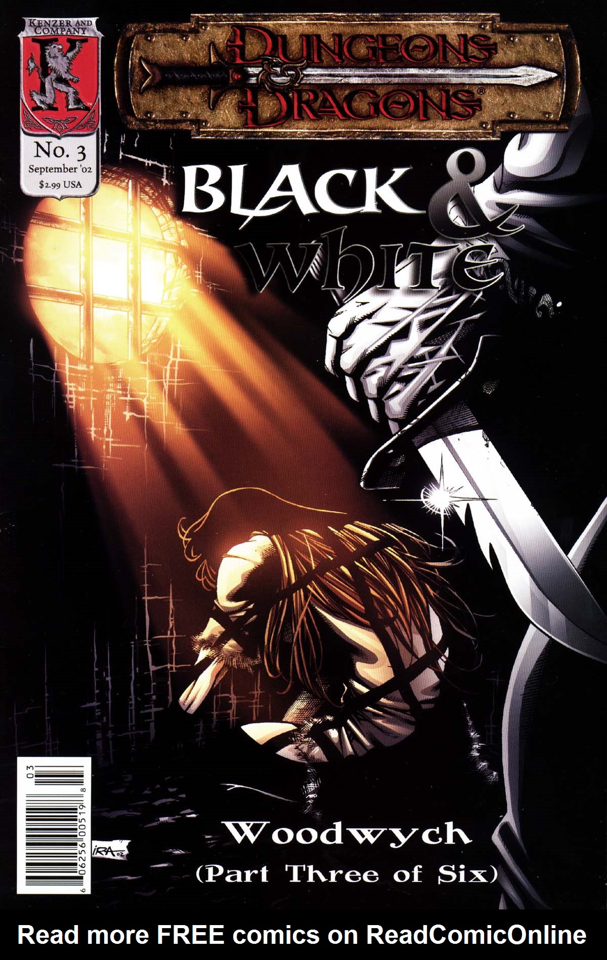 Read online Dungeons & Dragons: Black & White comic -  Issue #3 - 1