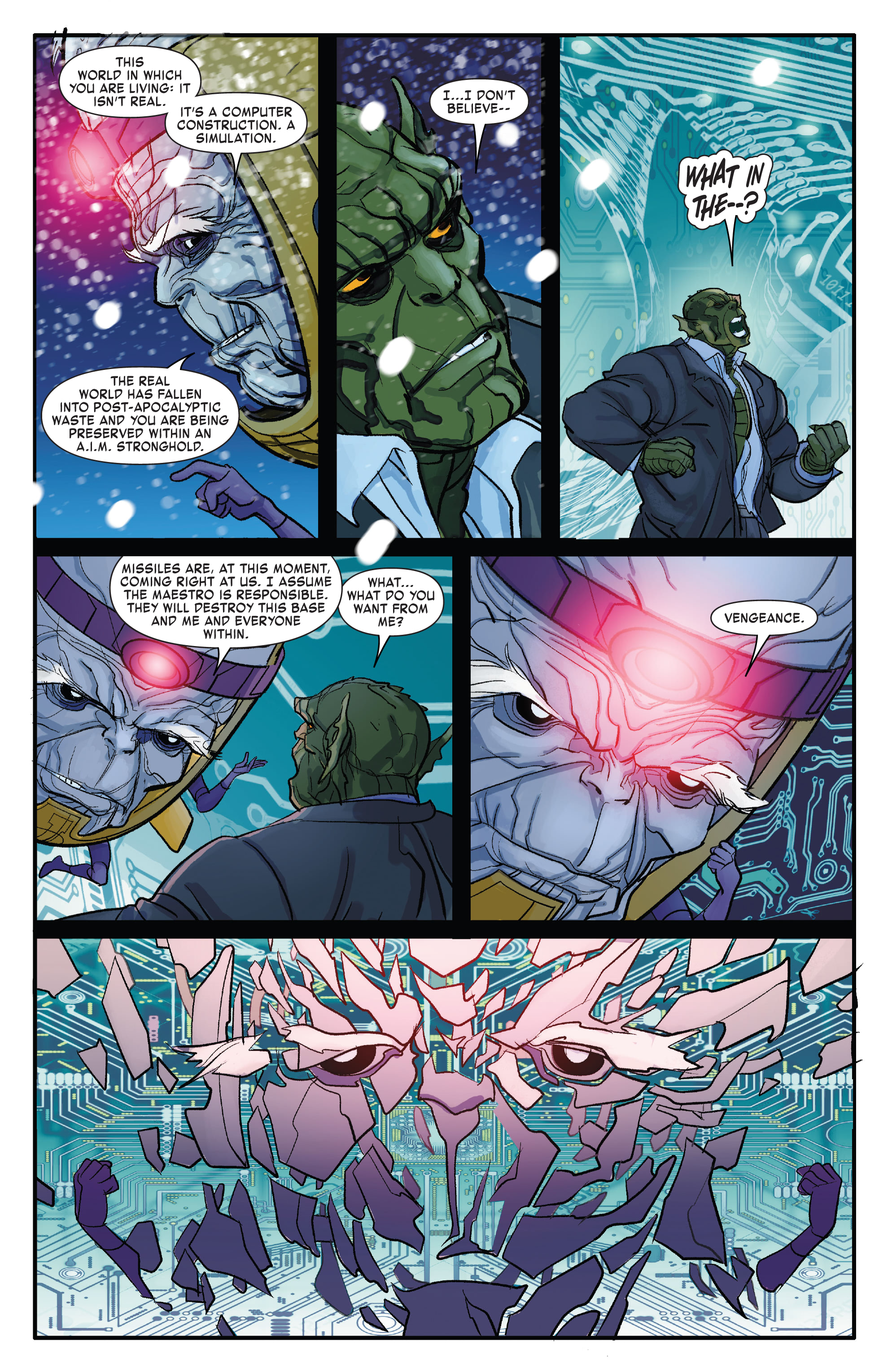 Read online Maestro: World War M comic -  Issue #1 - 9