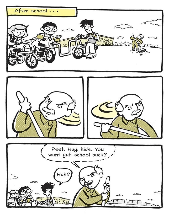 Read online Lunch Lady and the Schoolwide Scuffle comic -  Issue # TPB - 14