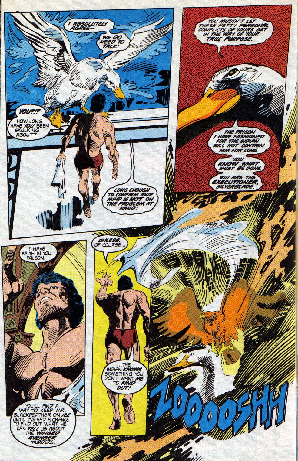 Read online Silverblade comic -  Issue #6 - 9