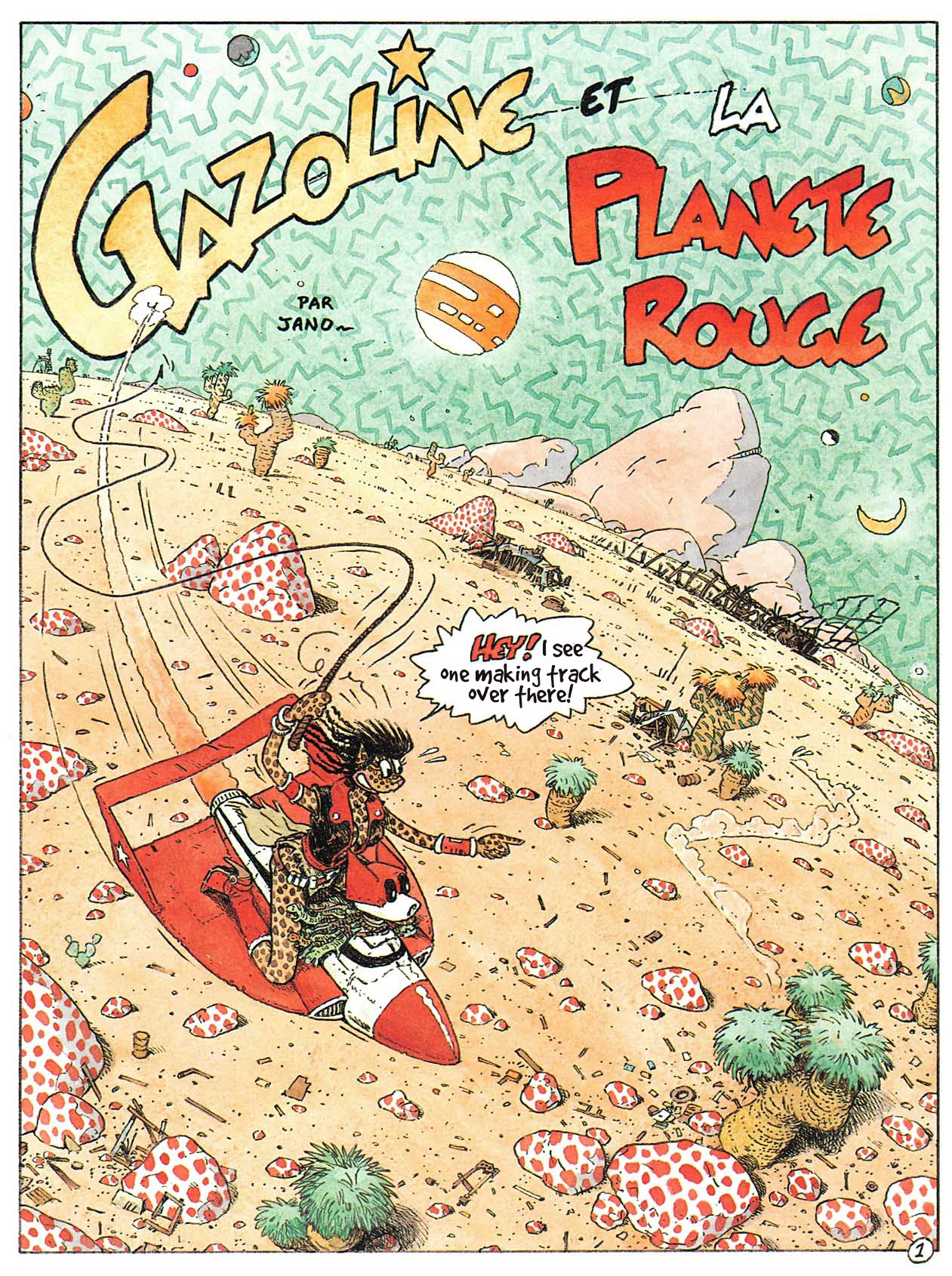 Read online Gazoline and the Red Planet comic -  Issue # Full - 4