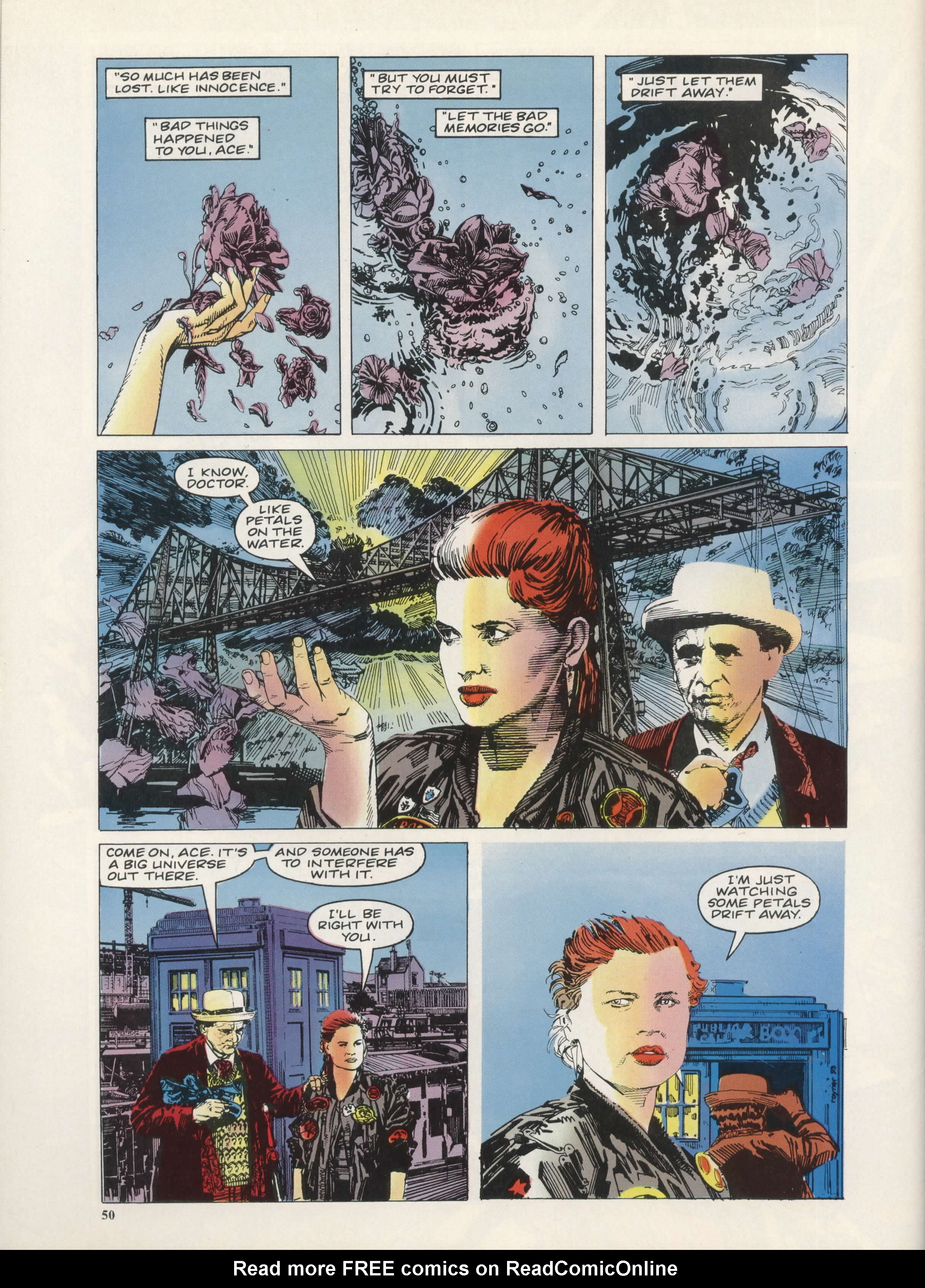 Read online Doctor Who Classic Comics Autumn Holiday Special comic -  Issue # Full - 48