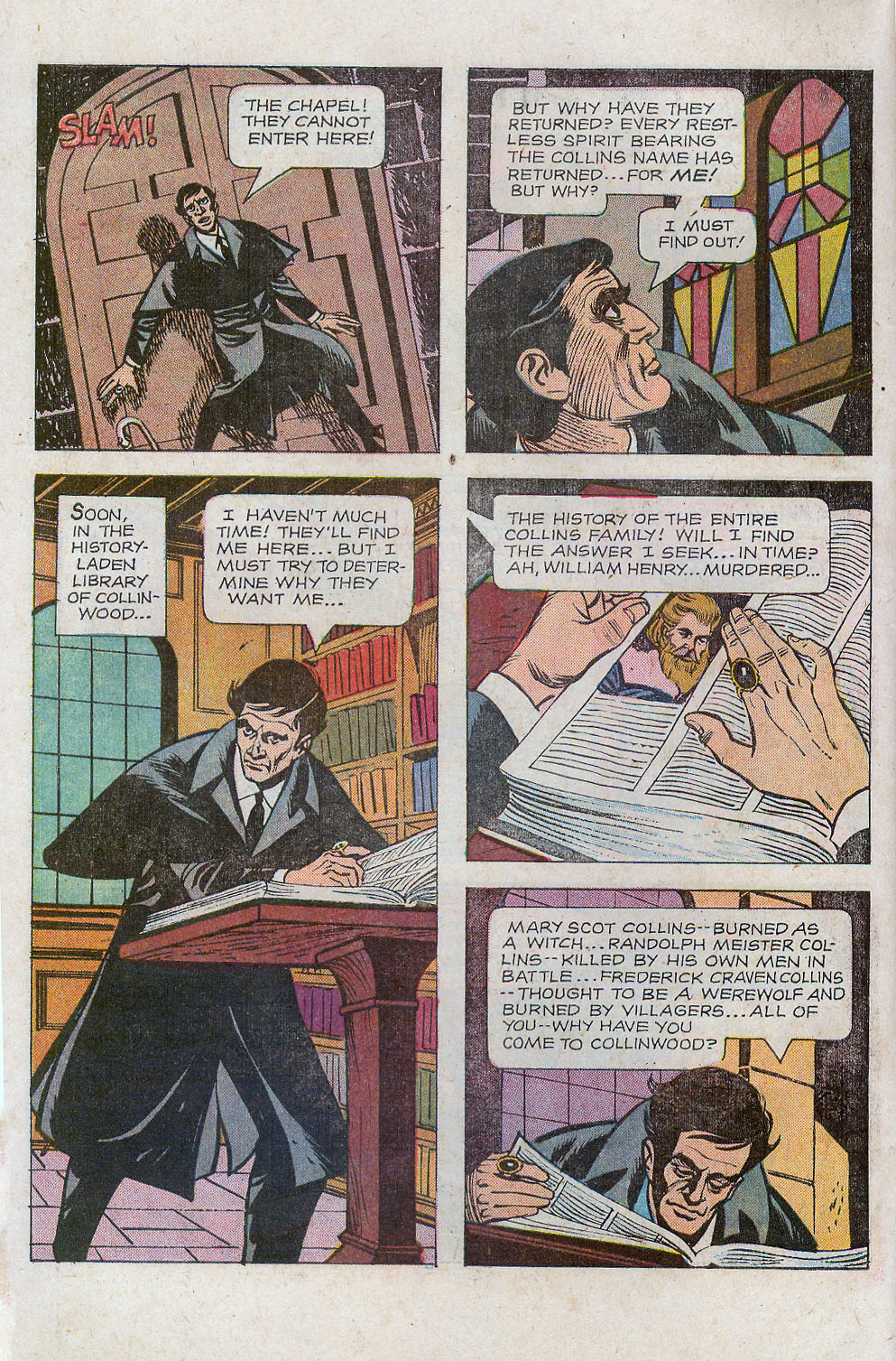 Read online Dark Shadows (1969) comic -  Issue #4 - 6
