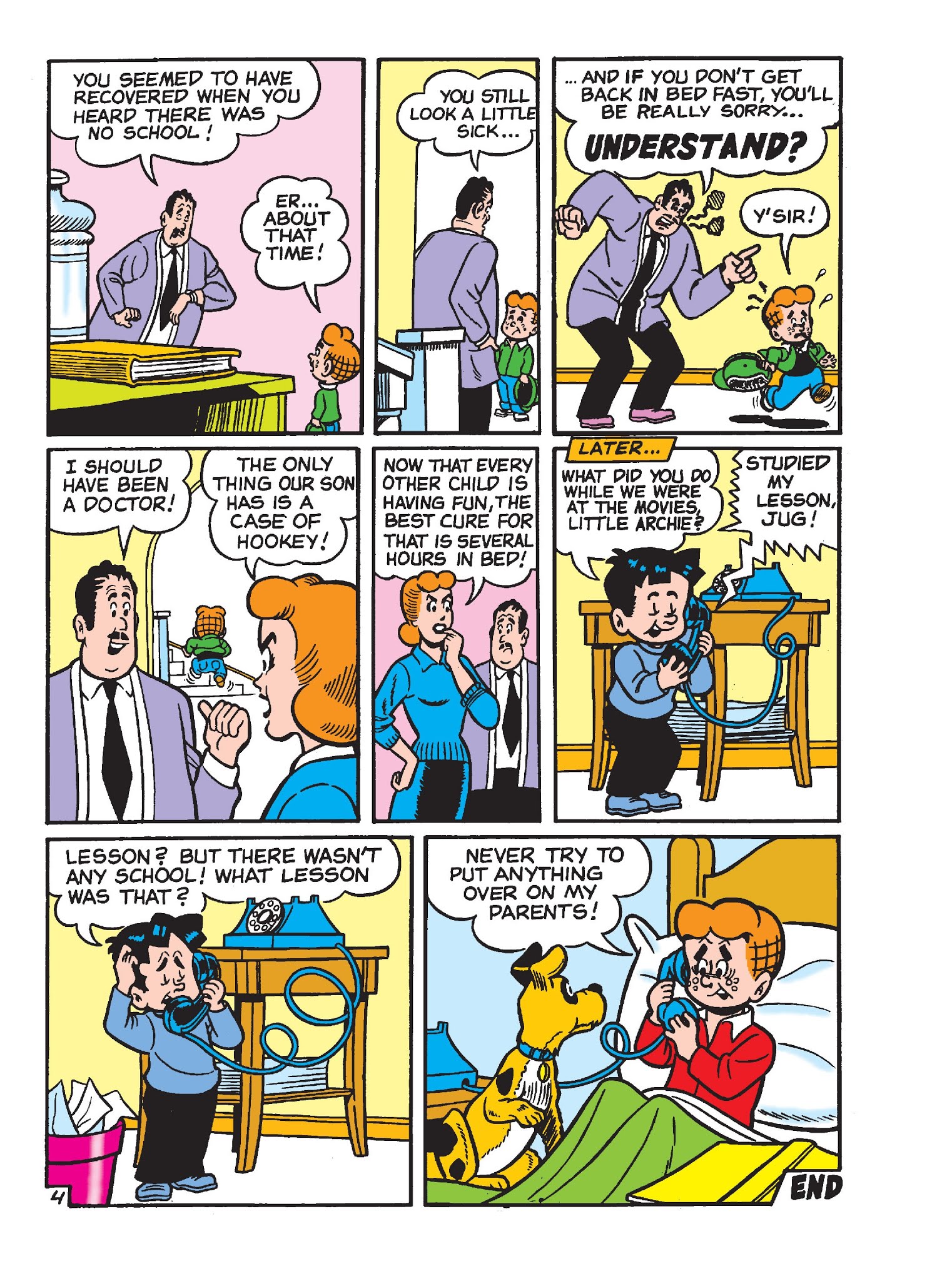 Read online Archie's Funhouse Double Digest comic -  Issue #18 - 138