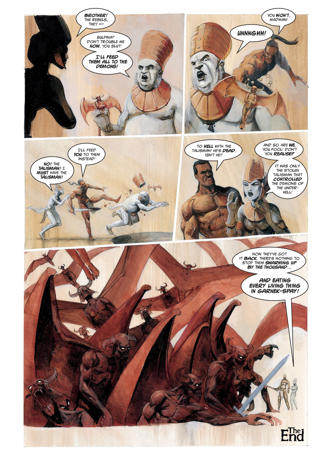 Read online Tales of Telguuth comic -  Issue # TPB - 93