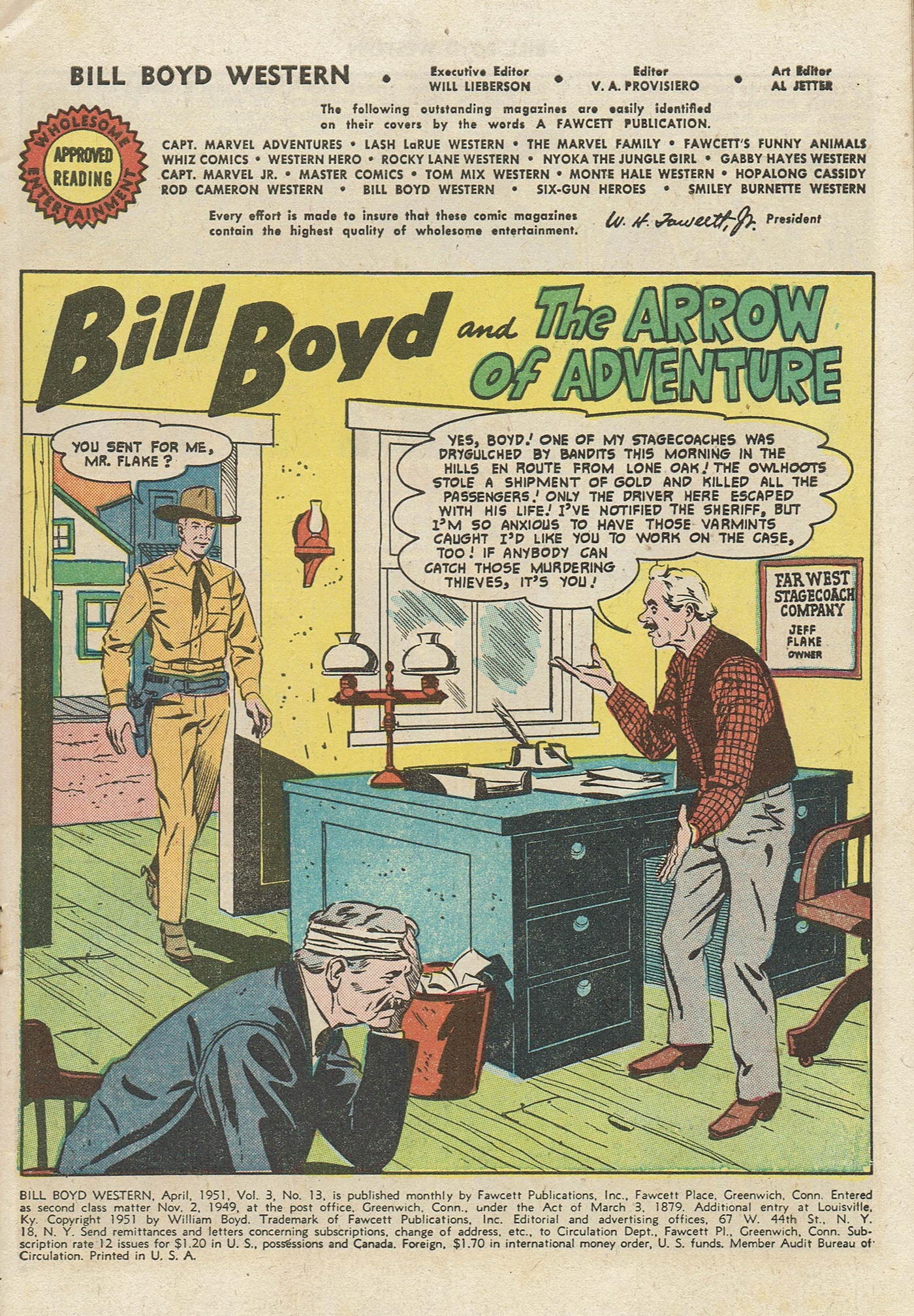 Read online Bill Boyd Western comic -  Issue #13 - 3