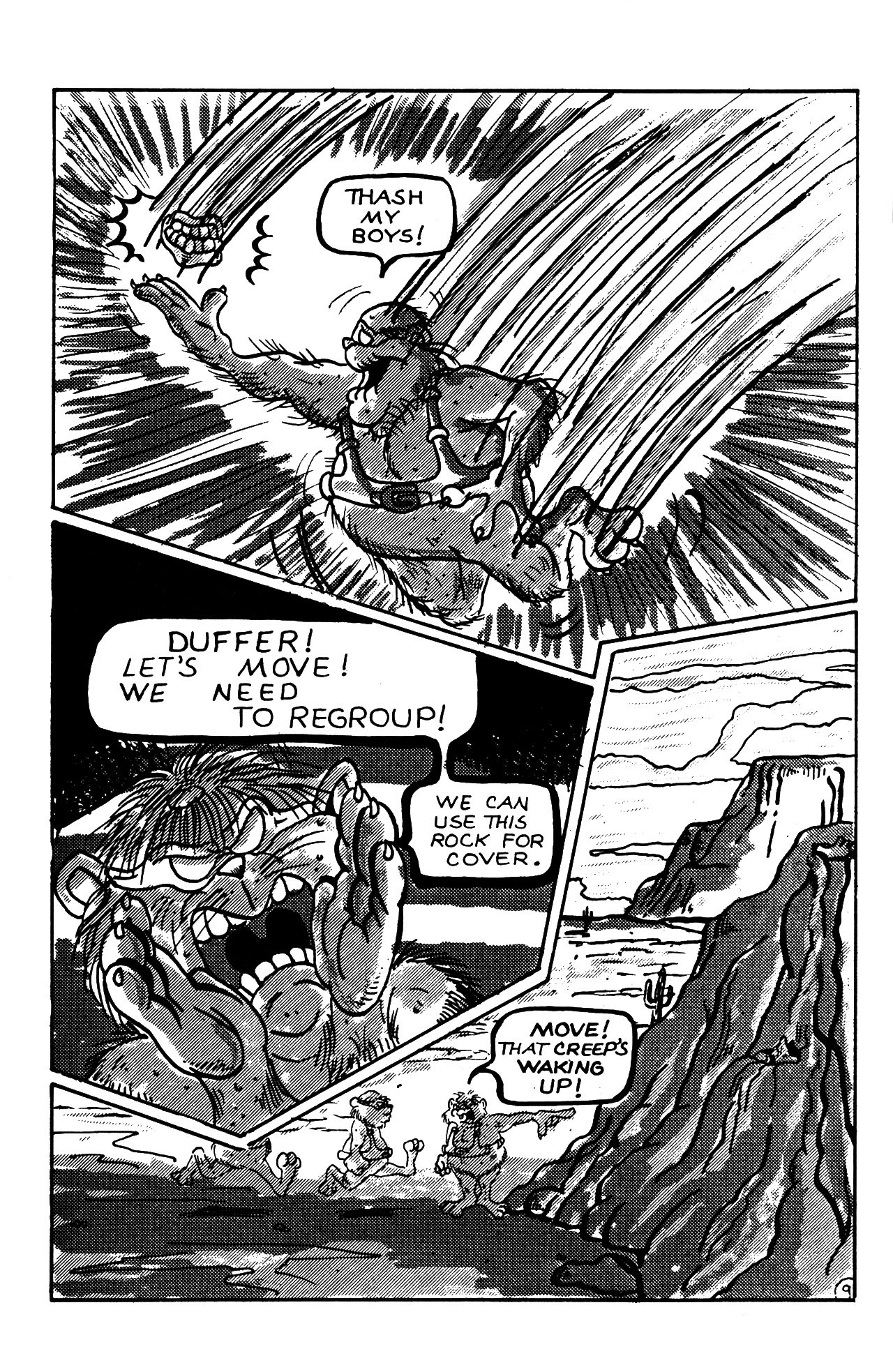 Read online Geriatric Gangrene Jujitsu Gerbils comic -  Issue #2 - 12