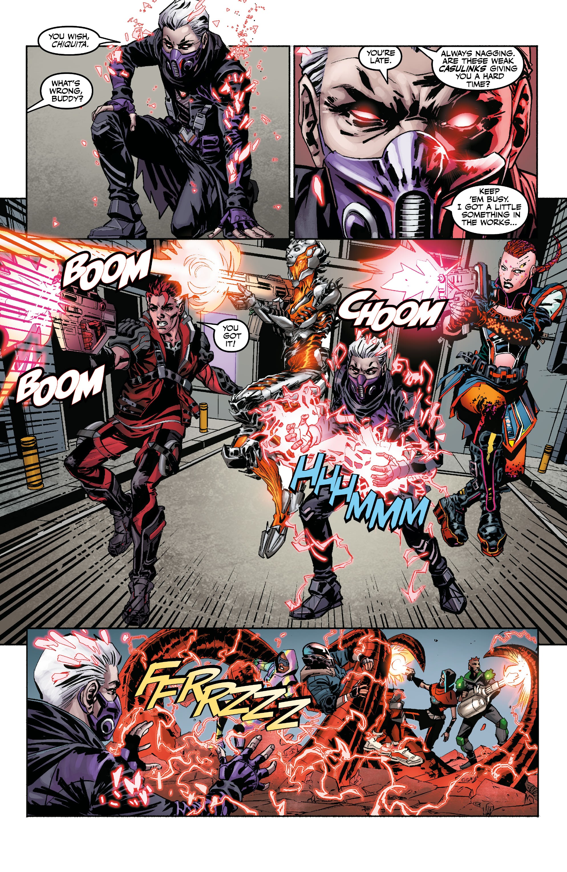 Read online HYPER SCAPE: The End of the Beginning comic -  Issue #1 - 6