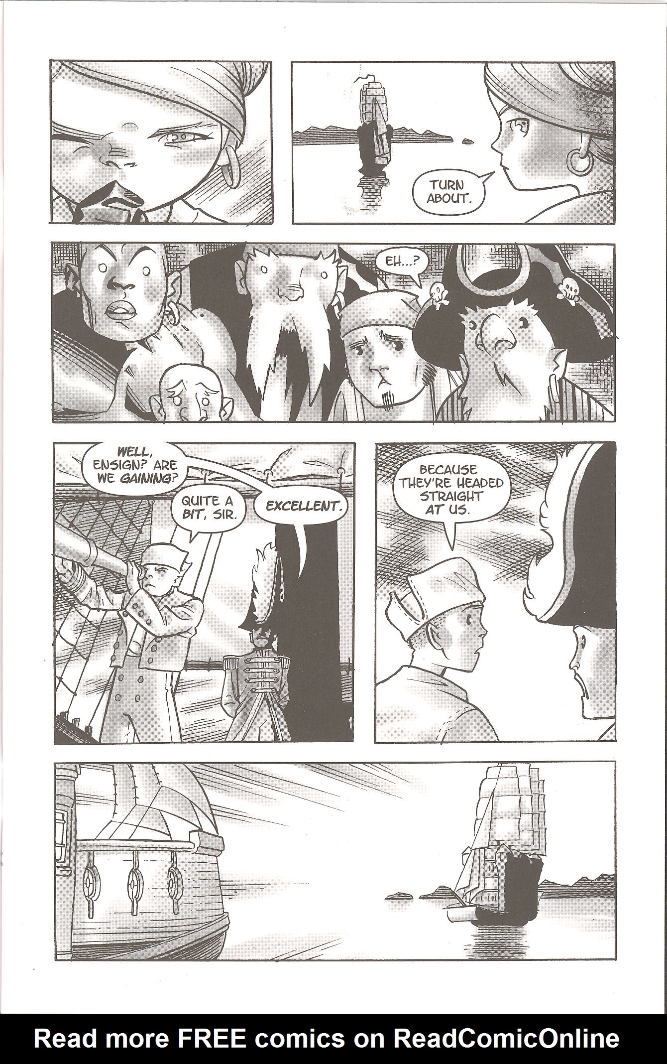 Read online Polly and The Pirates comic -  Issue #6 - 7