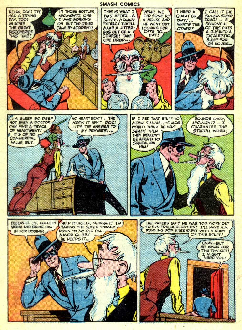 Read online Smash Comics comic -  Issue #59 - 6