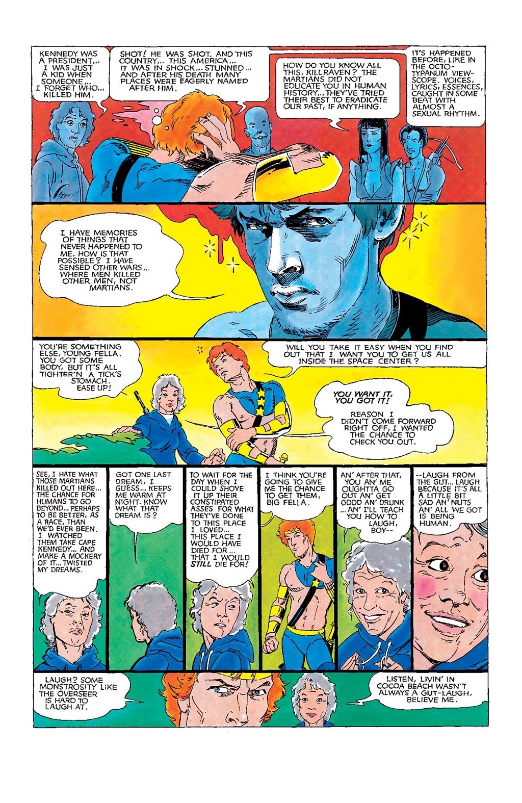 Read online Killraven Epic Collection: Warrior of the Worlds comic -  Issue # TPB (Part 5) - 44