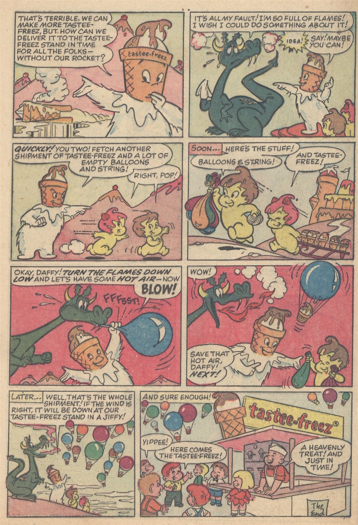 Read online Tastee-Freez Comics comic -  Issue #6 - 31