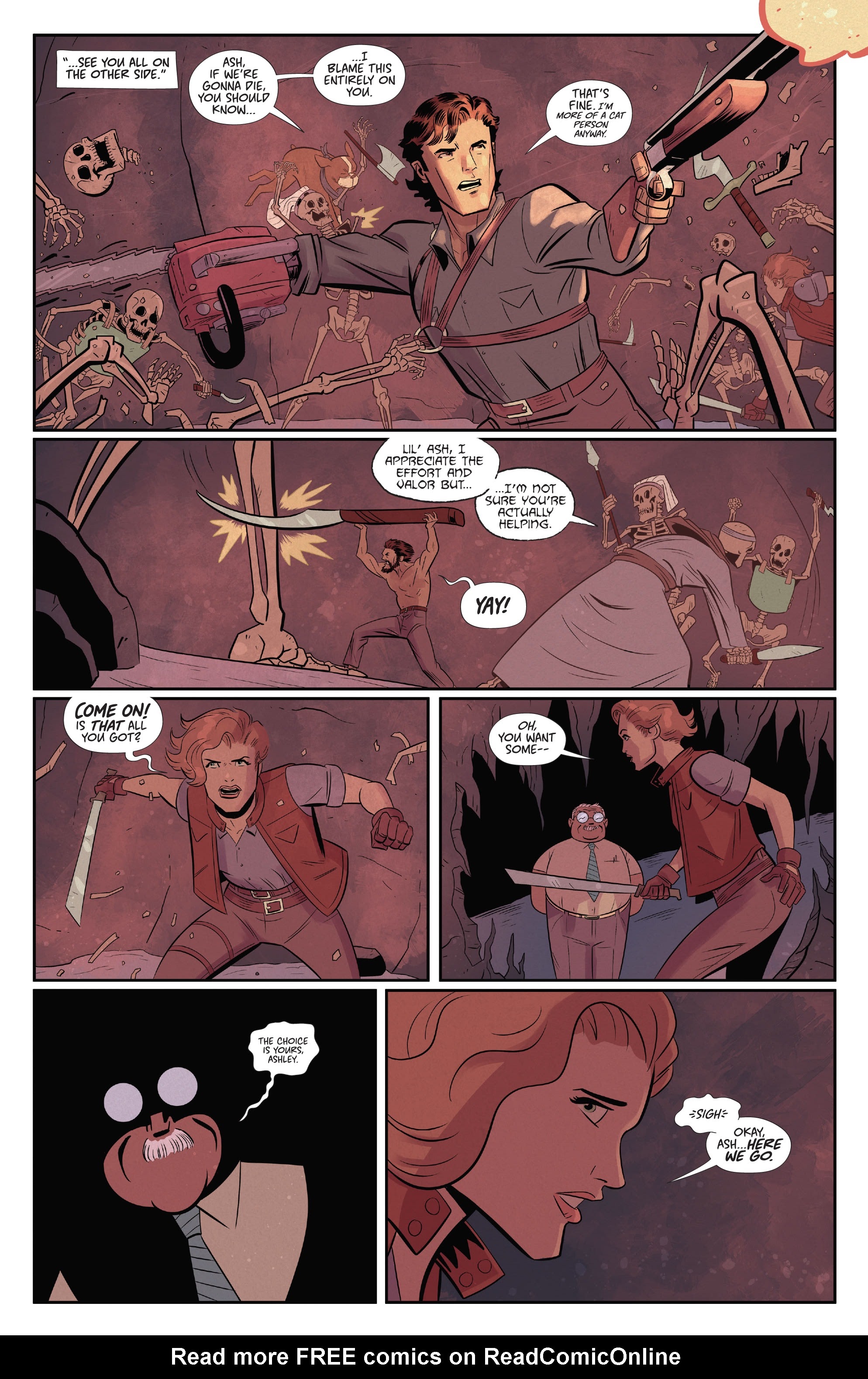 Read online Death To The Army of Darkness comic -  Issue #4 - 25
