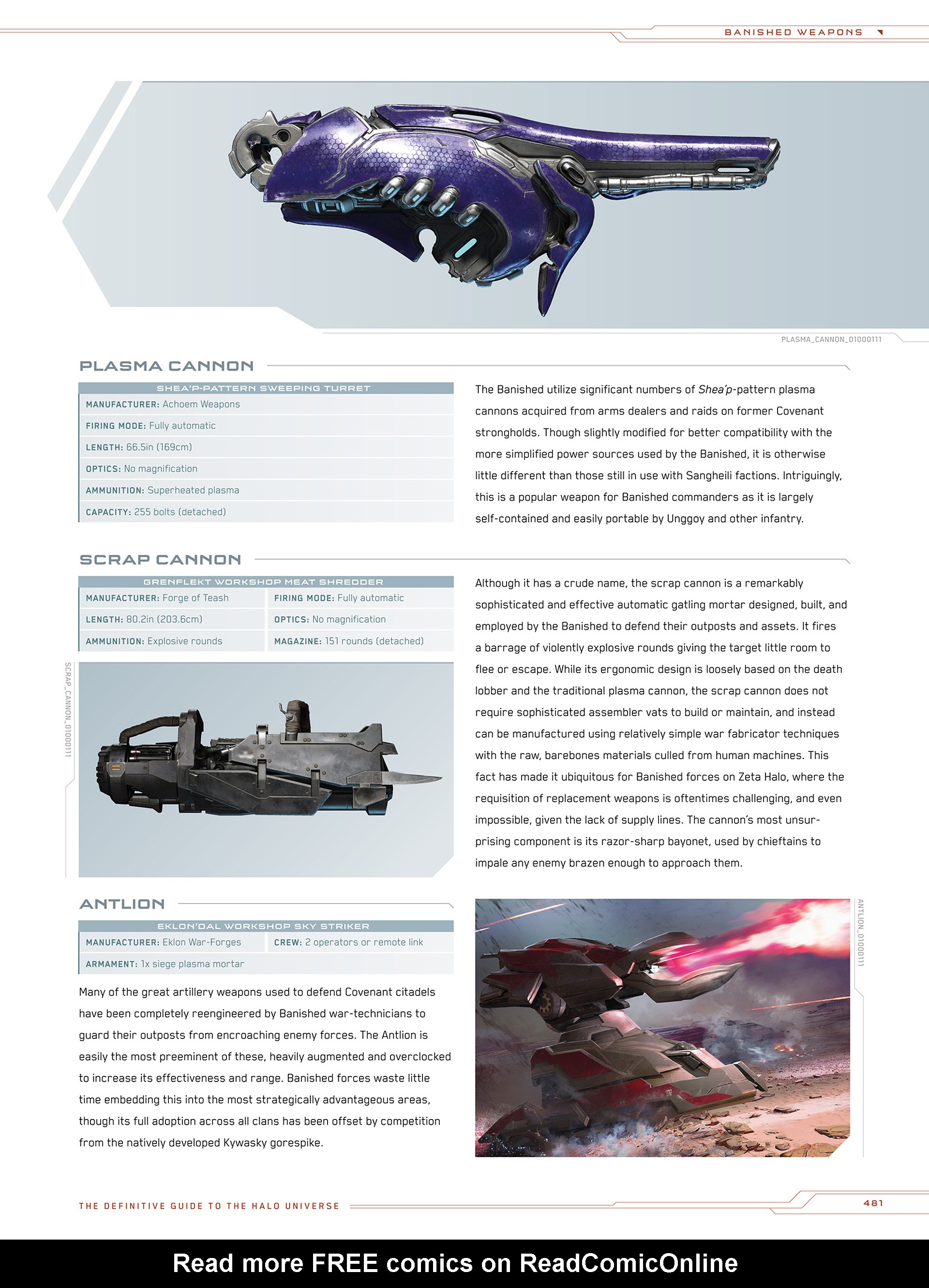 Read online Halo Encyclopedia comic -  Issue # TPB (Part 5) - 74