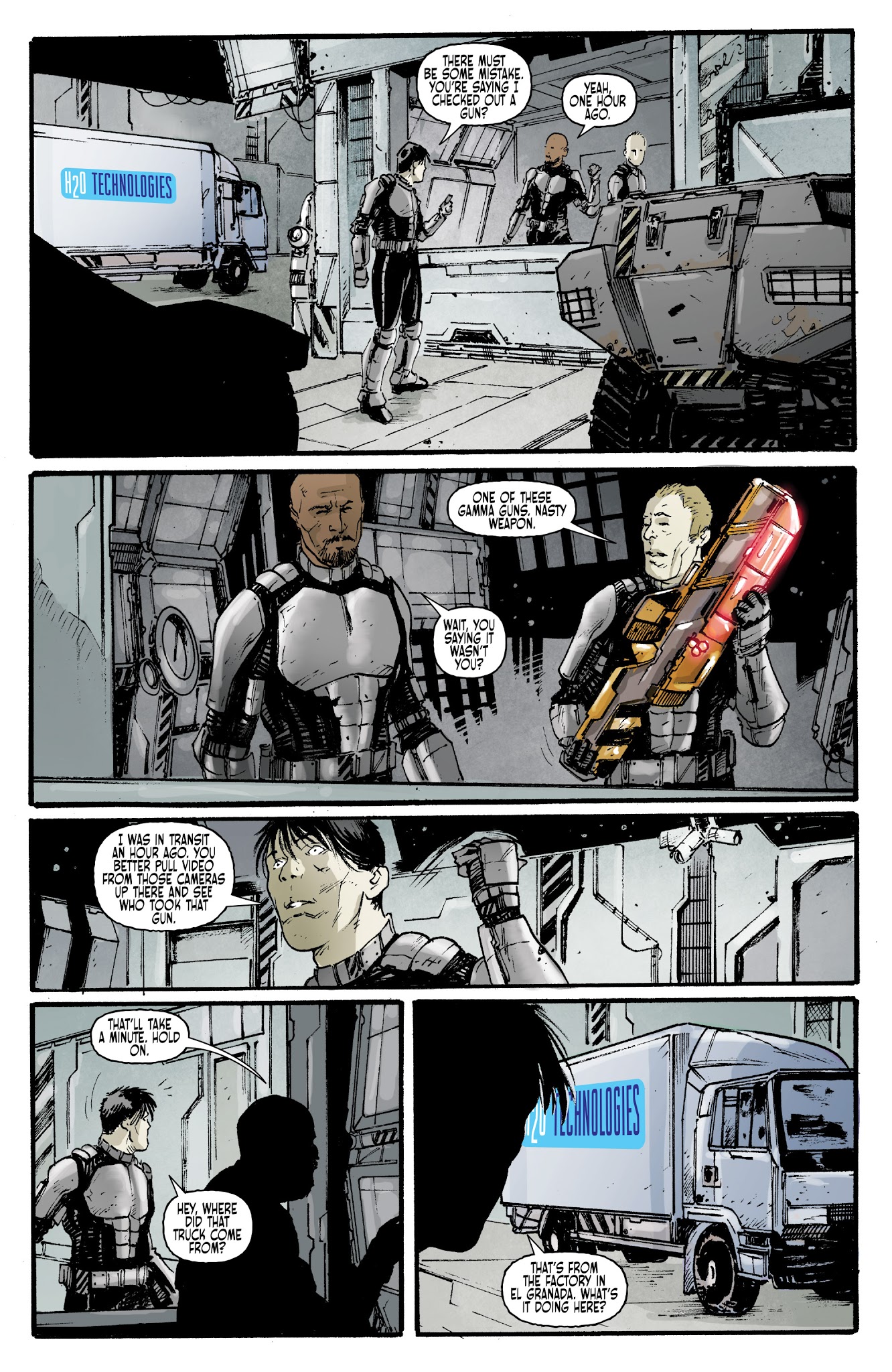 Read online Port of Earth comic -  Issue #5 - 16