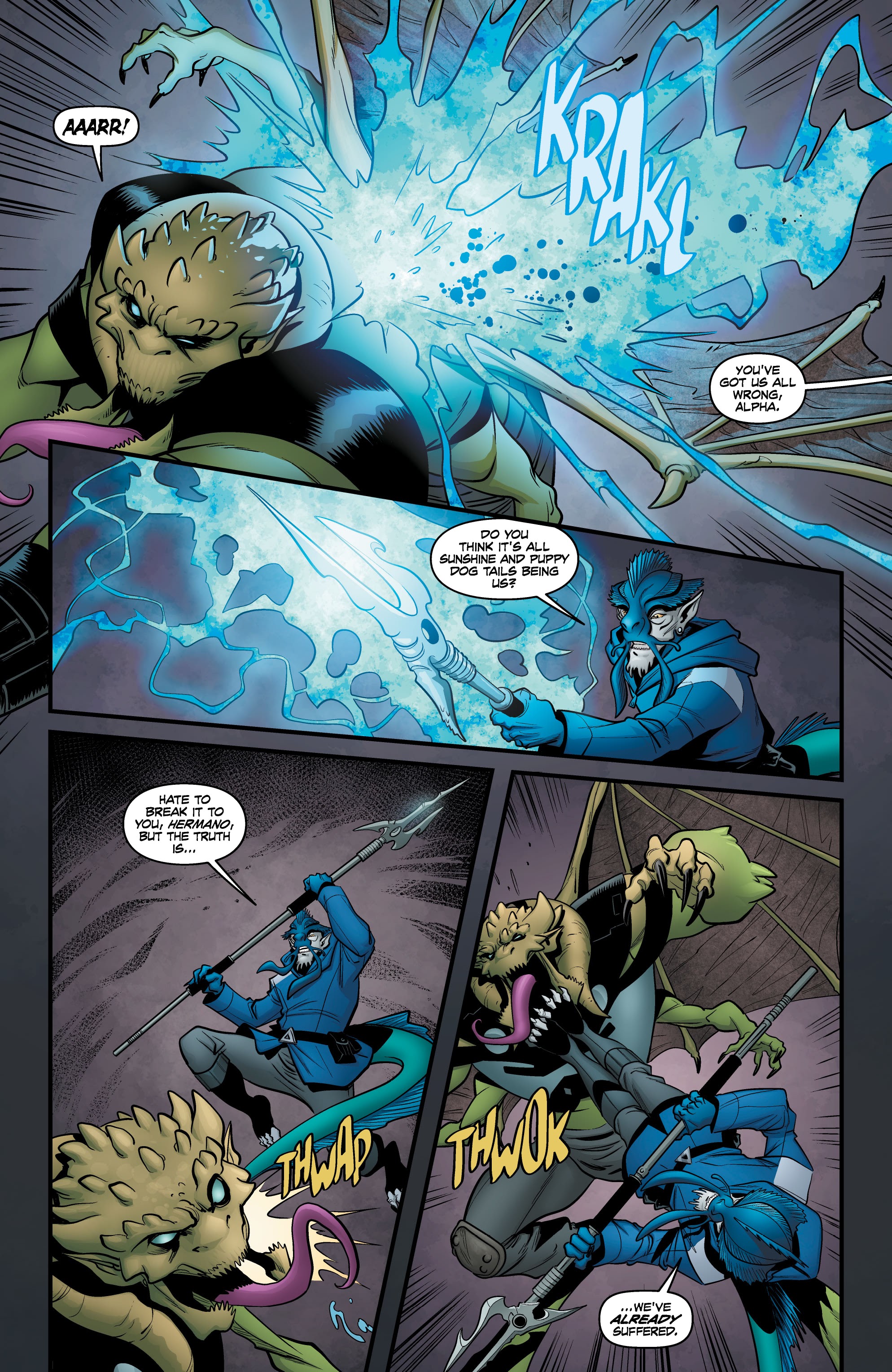 Read online Alter Nation: They Hide Hybrids comic -  Issue # TPB - 39