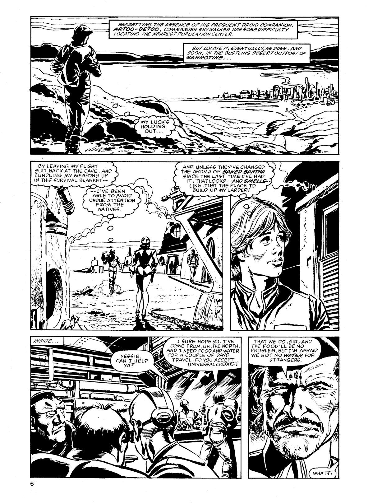 Read online Star Wars Weekly comic -  Issue #166 - 6