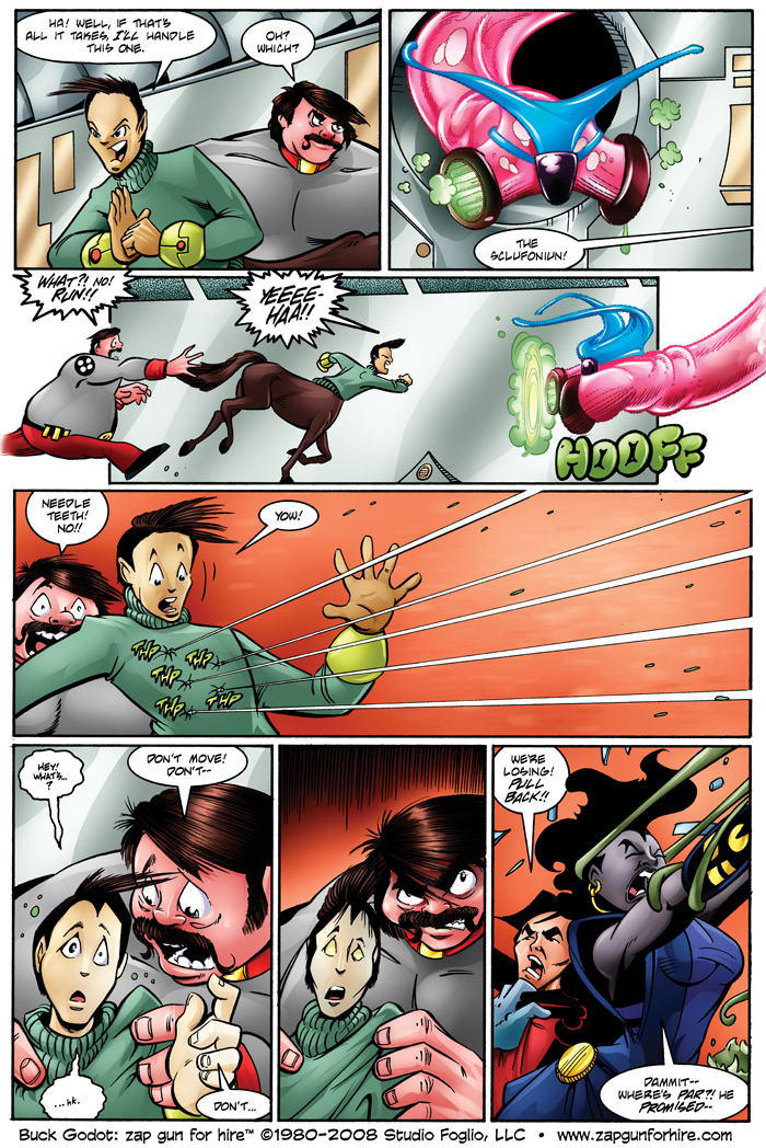 Read online Buck Godot - Zap Gun For Hire comic -  Issue #3 - 7