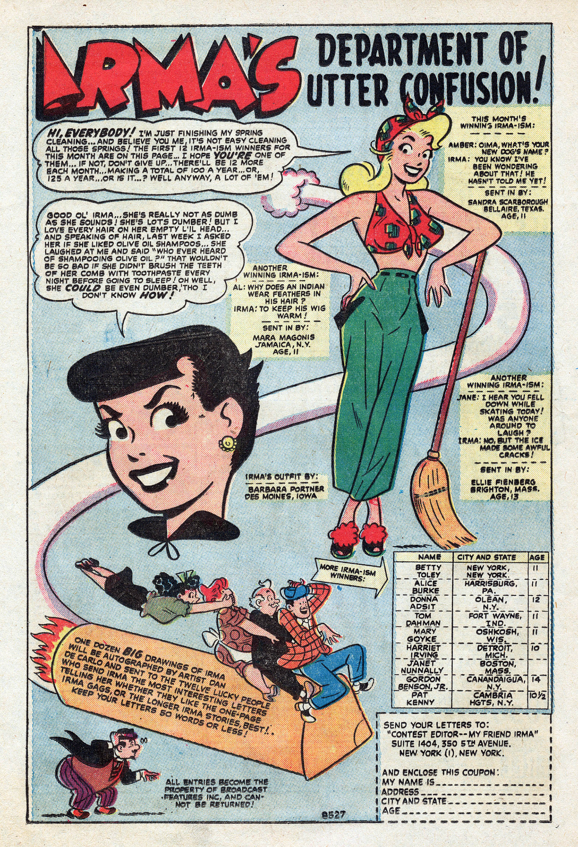Read online My Friend Irma comic -  Issue #10 - 24