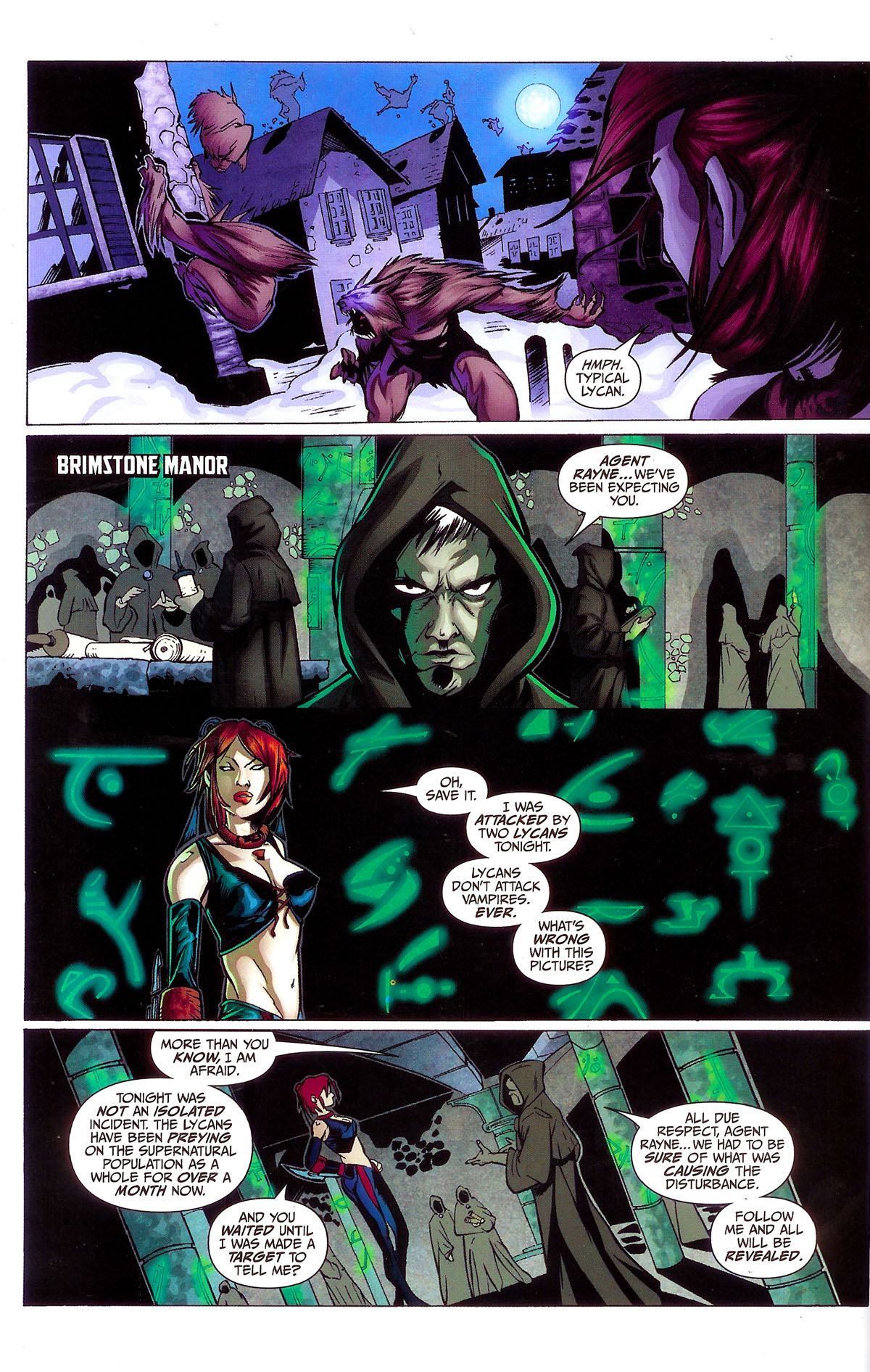 Read online BloodRayne: Lycan Rex comic -  Issue # Full - 8