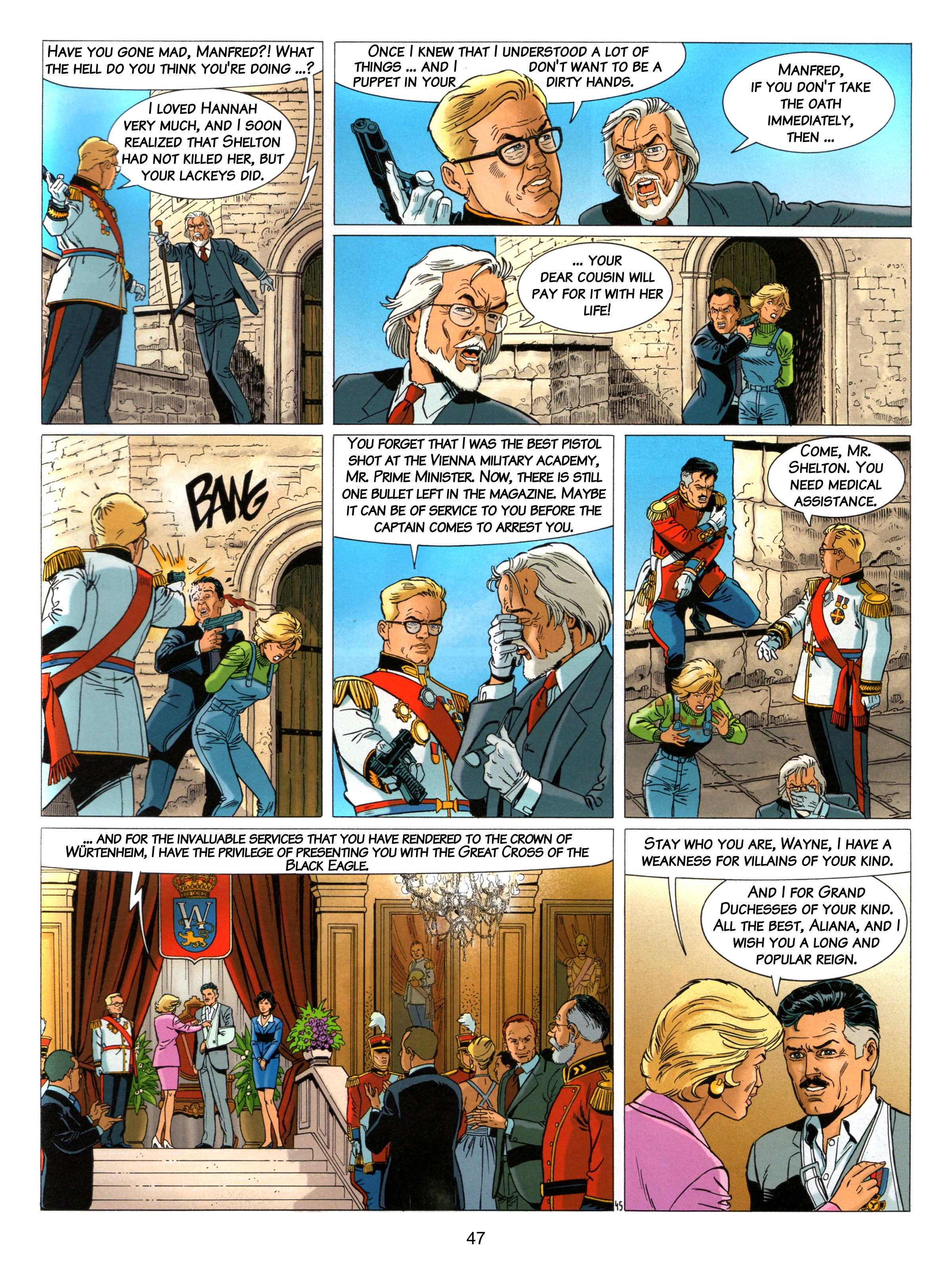 Read online Wayne Shelton comic -  Issue #9 - 47