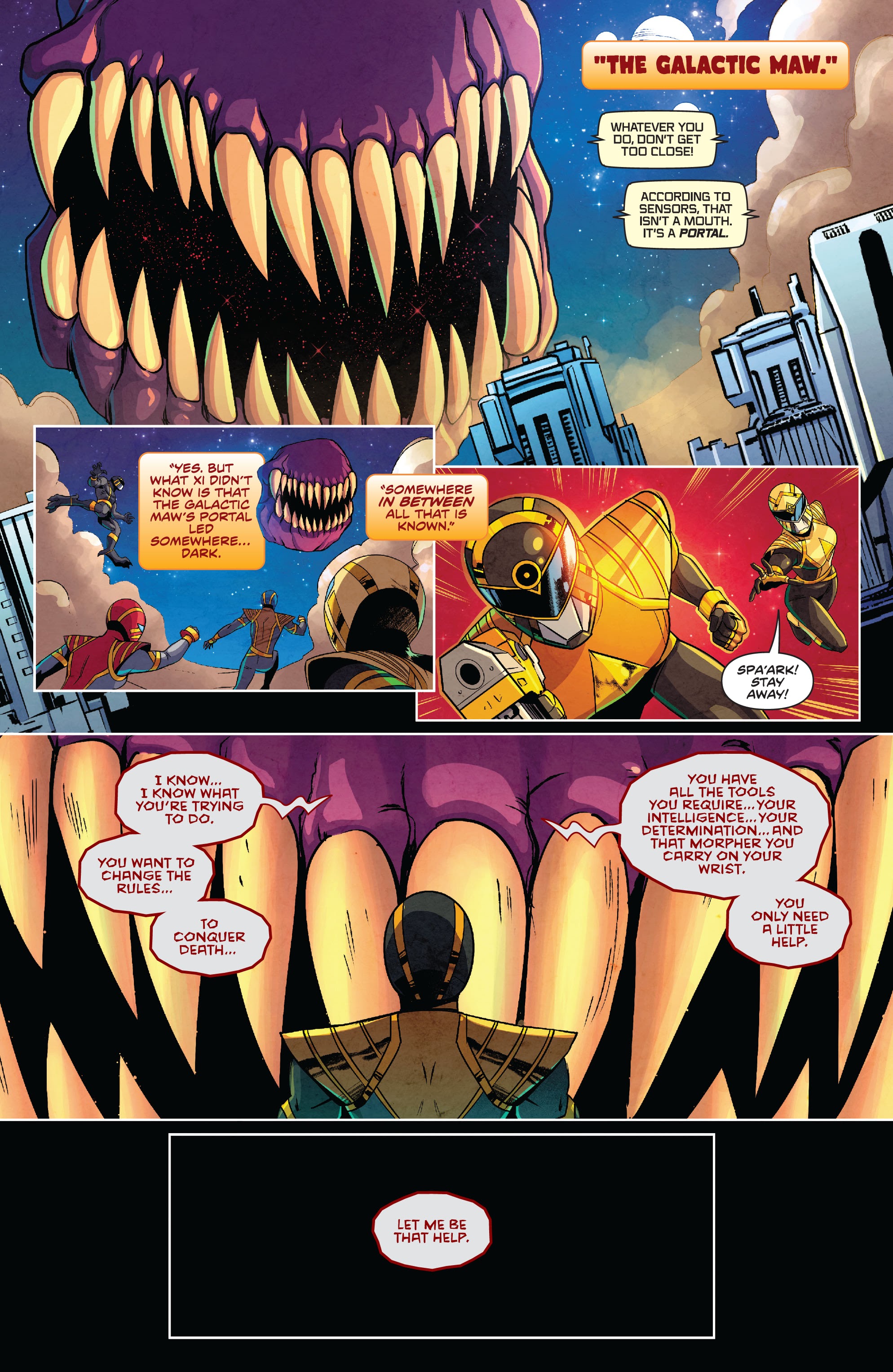 Read online Power Rangers Unlimited comic -  Issue # The Death Ranger - 22