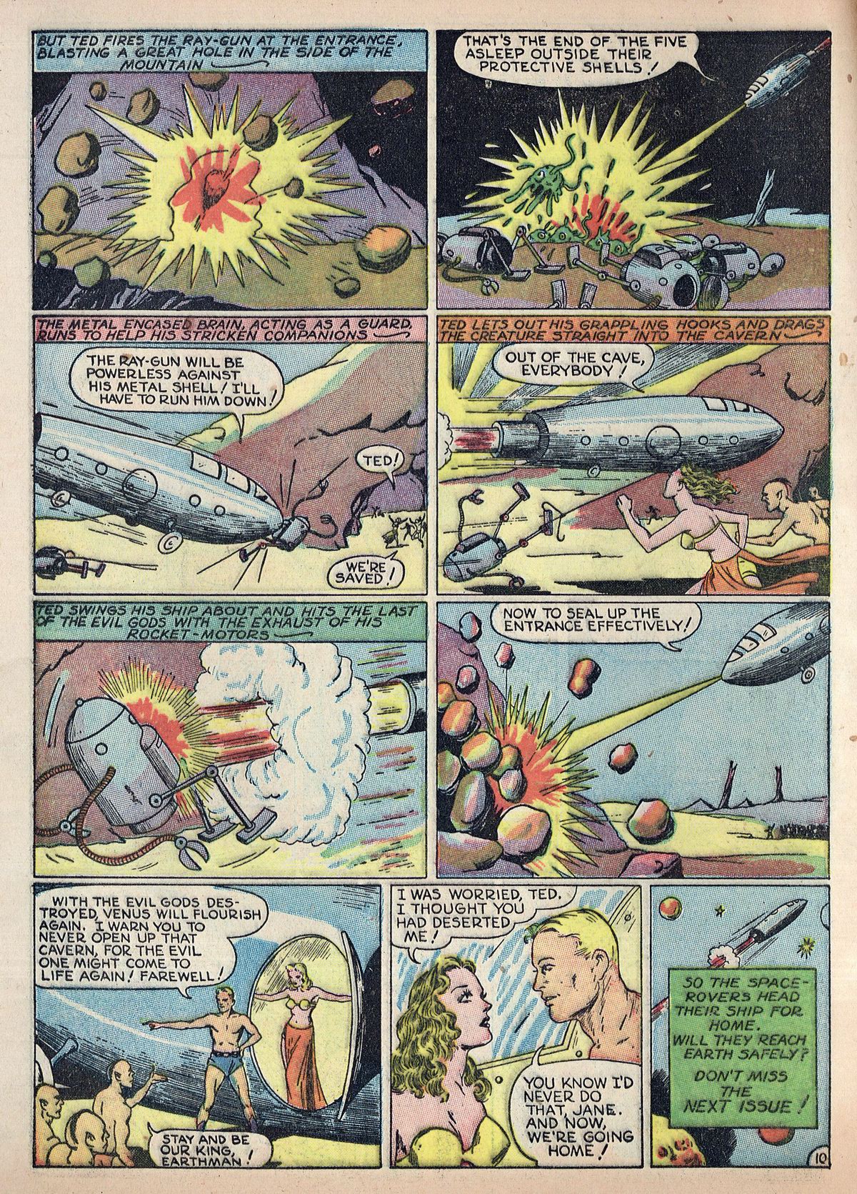 Read online Exciting Comics comic -  Issue #3 - 12