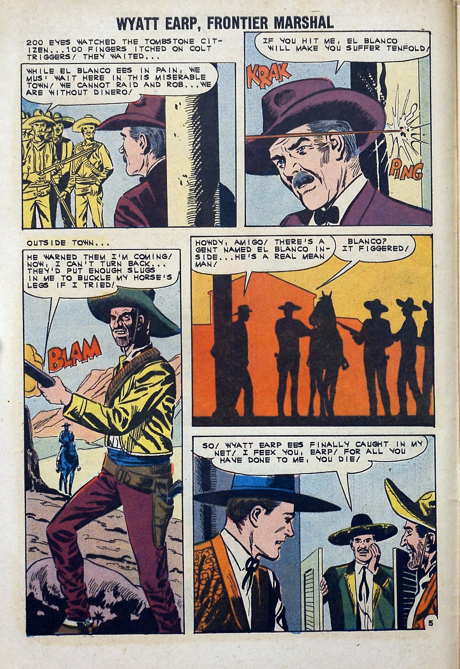 Read online Wyatt Earp Frontier Marshal comic -  Issue #41 - 8