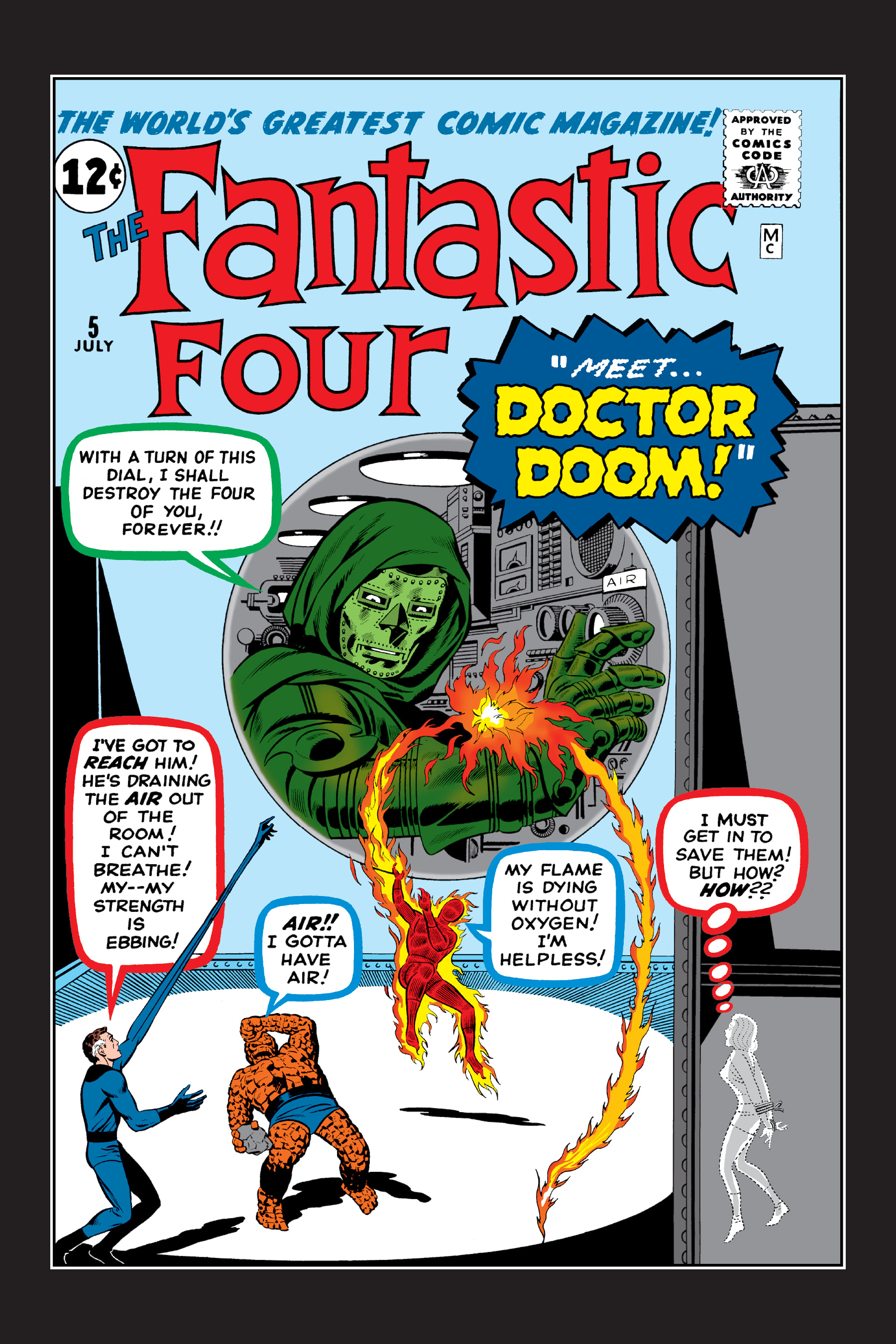 Read online Mighty Marvel Masterworks: The Fantastic Four comic -  Issue # TPB 1 (Part 2) - 9