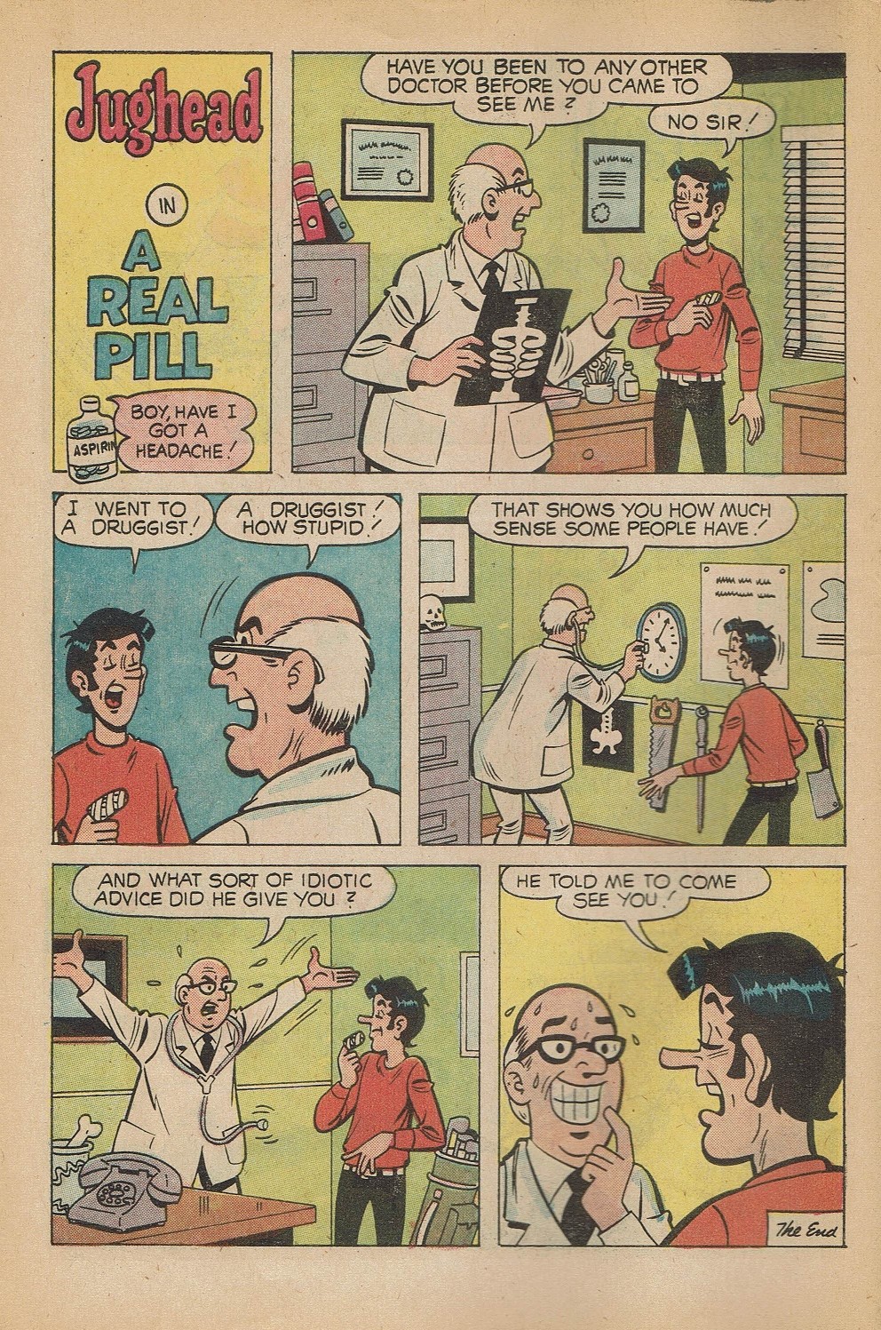 Read online Jughead's Jokes comic -  Issue #30 - 6