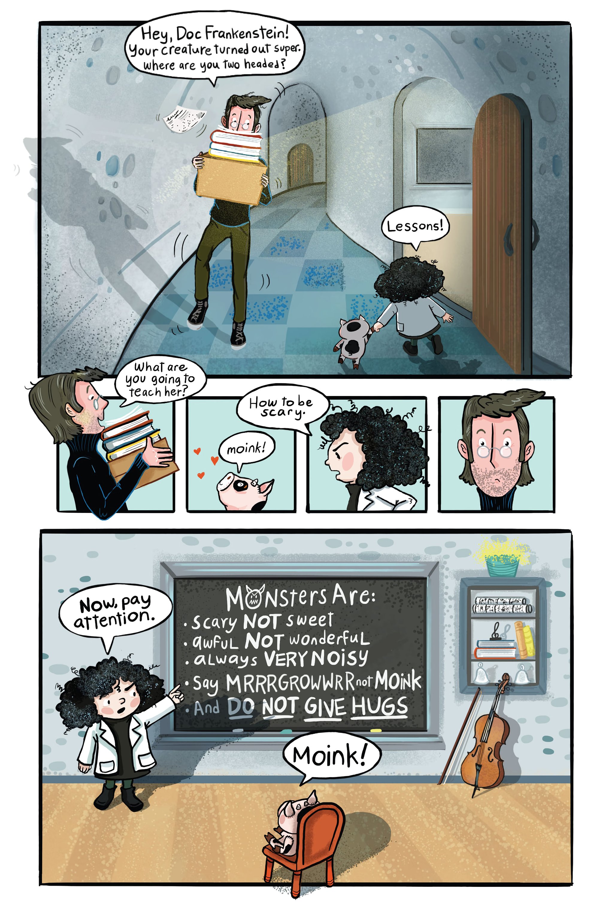 Read online Shelley Frankenstein!: CowPiggy comic -  Issue # TPB (Part 1) - 72