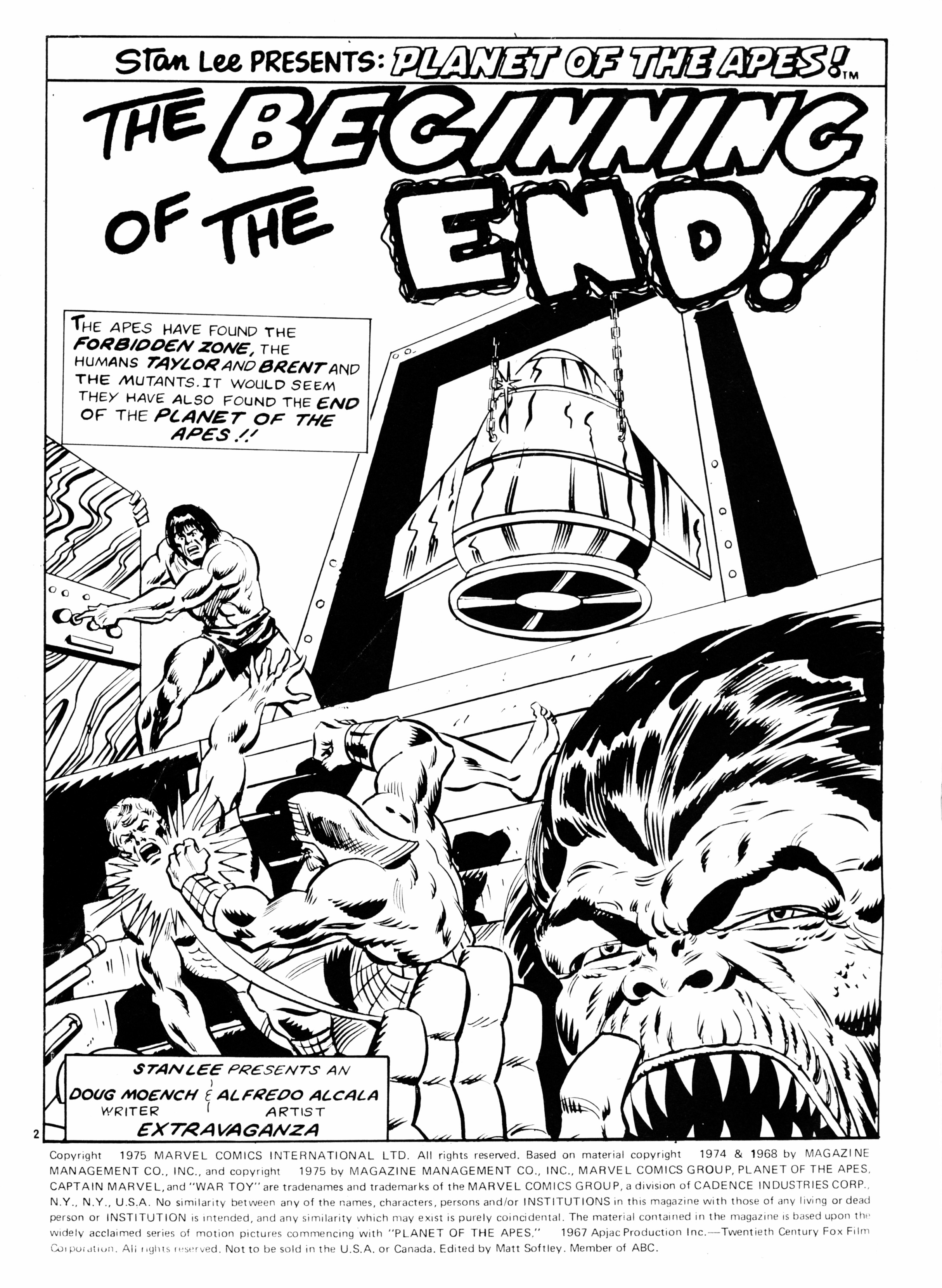 Read online Planet of the Apes (1974) comic -  Issue #44 - 2