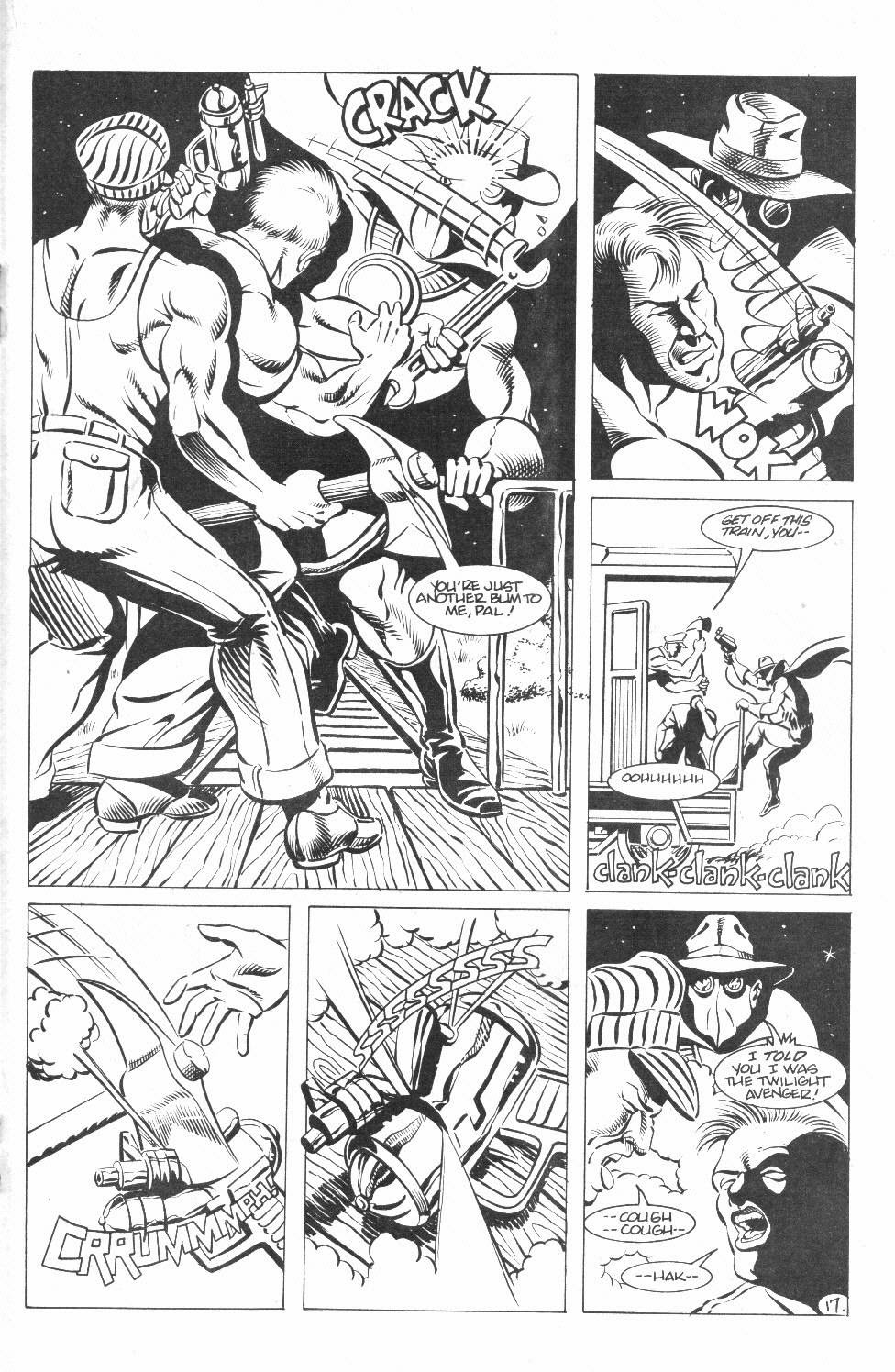 Read online Twilight Avenger comic -  Issue #3 - 19