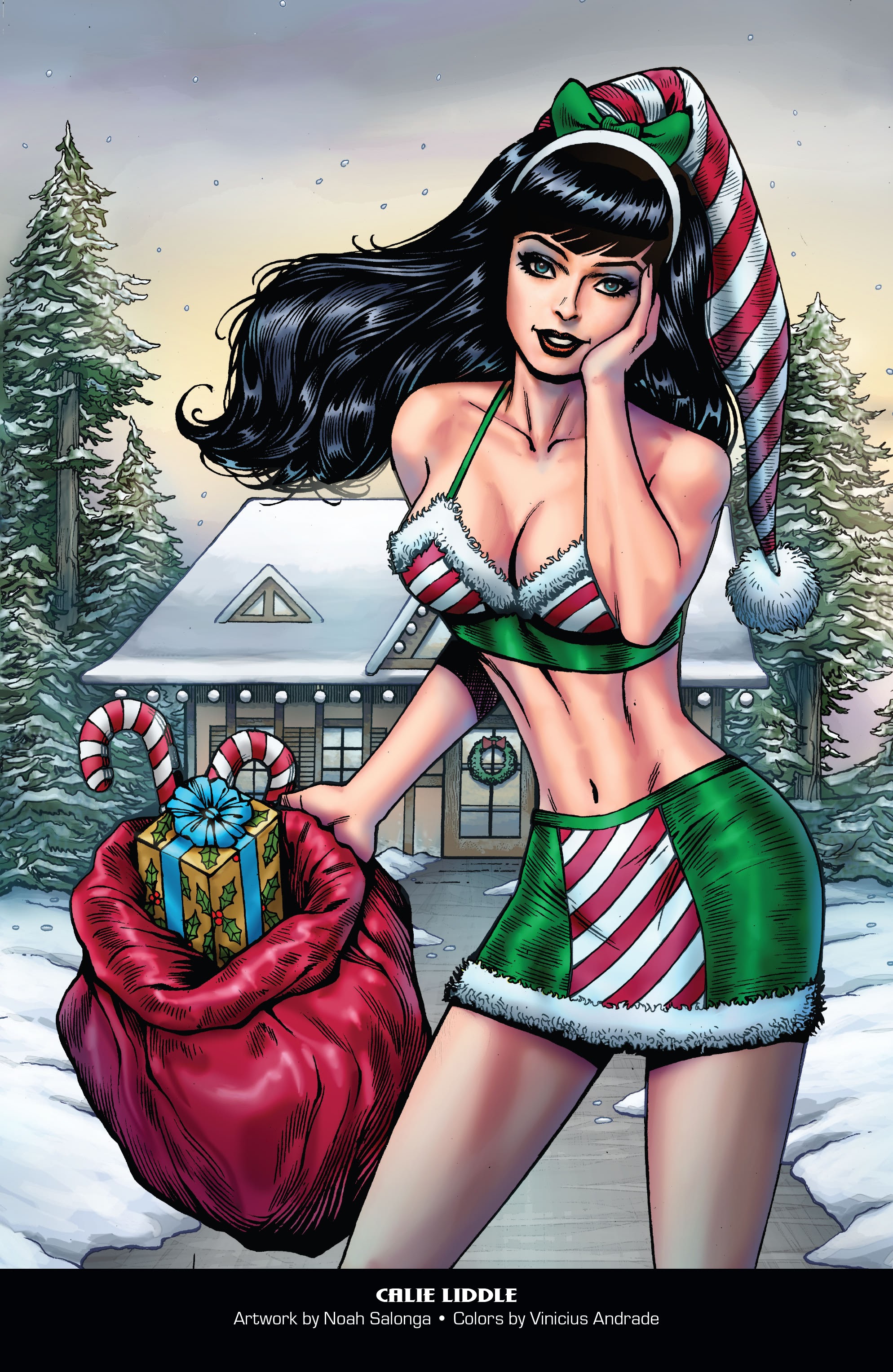 Read online Grimm Fairy Tales 2022 Holiday Pinup Special comic -  Issue # Full - 34