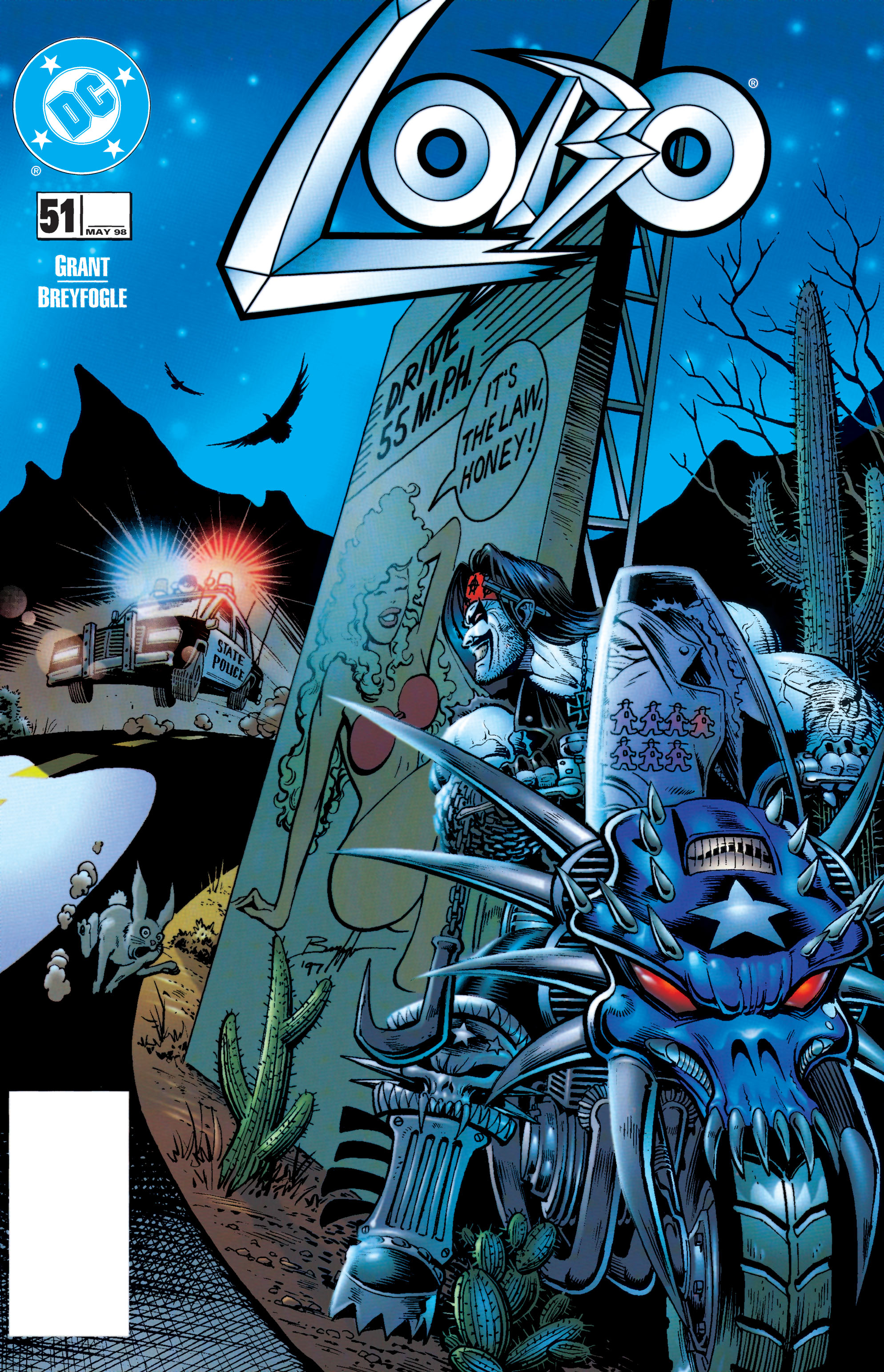 Read online Lobo (1993) comic -  Issue #51 - 1