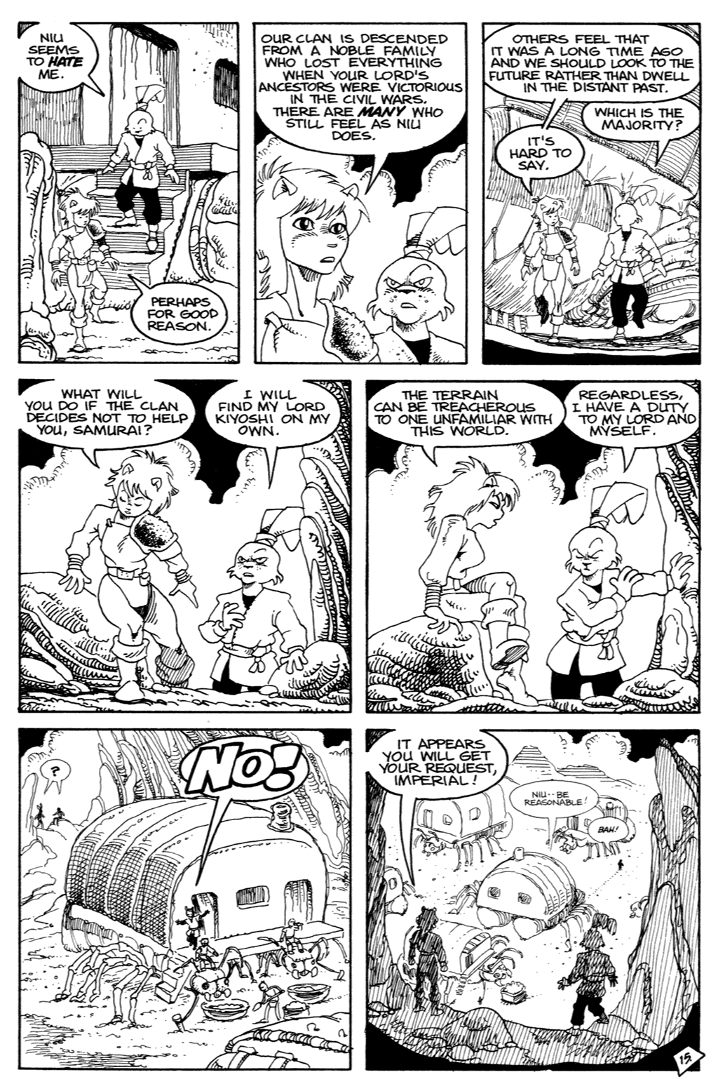 Read online Space Usagi comic -  Issue #2 - 17