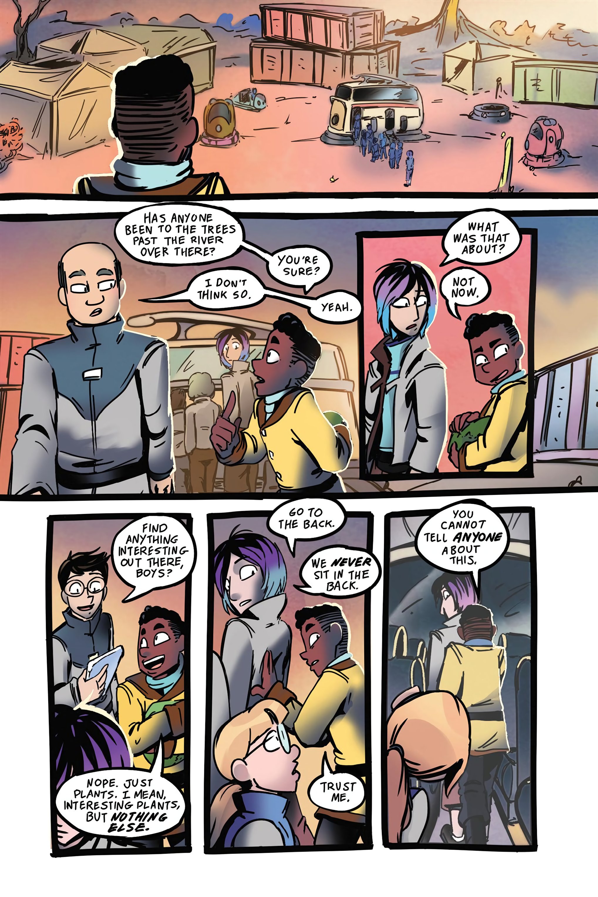 Read online Cosmic Cadets: Contact! comic -  Issue # TPB (Part 1) - 16