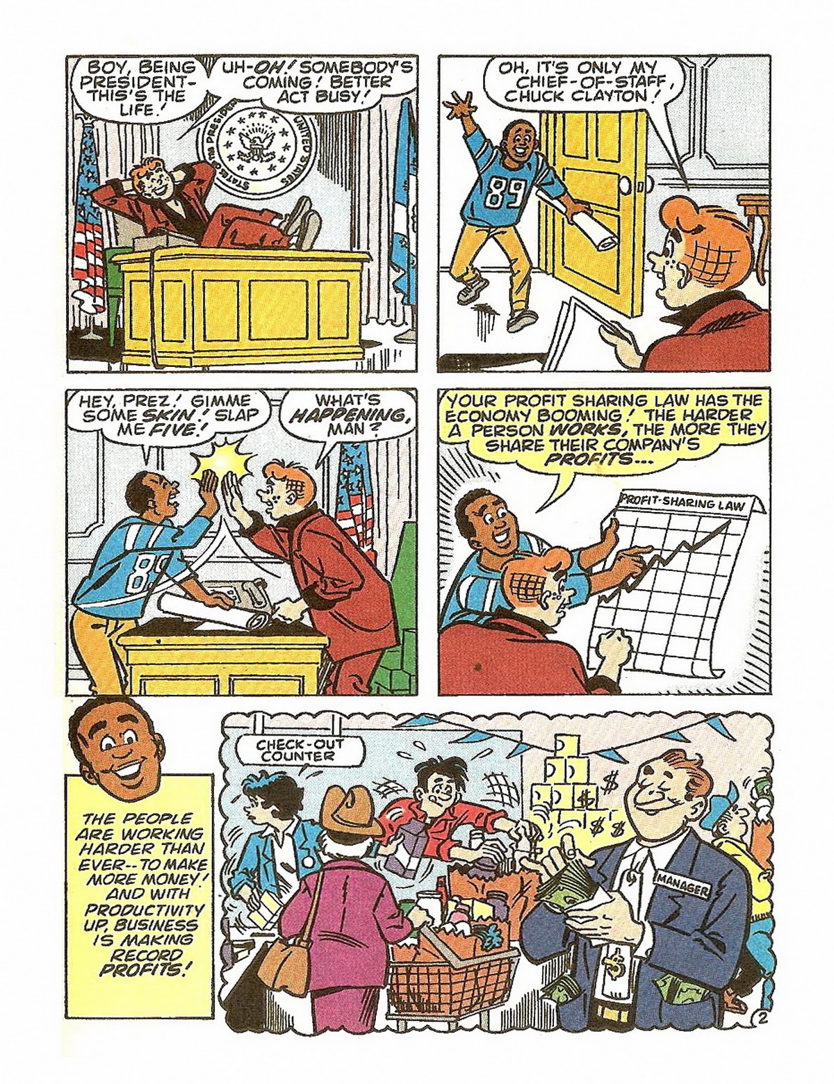 Read online Archie's Double Digest Magazine comic -  Issue #109 - 170
