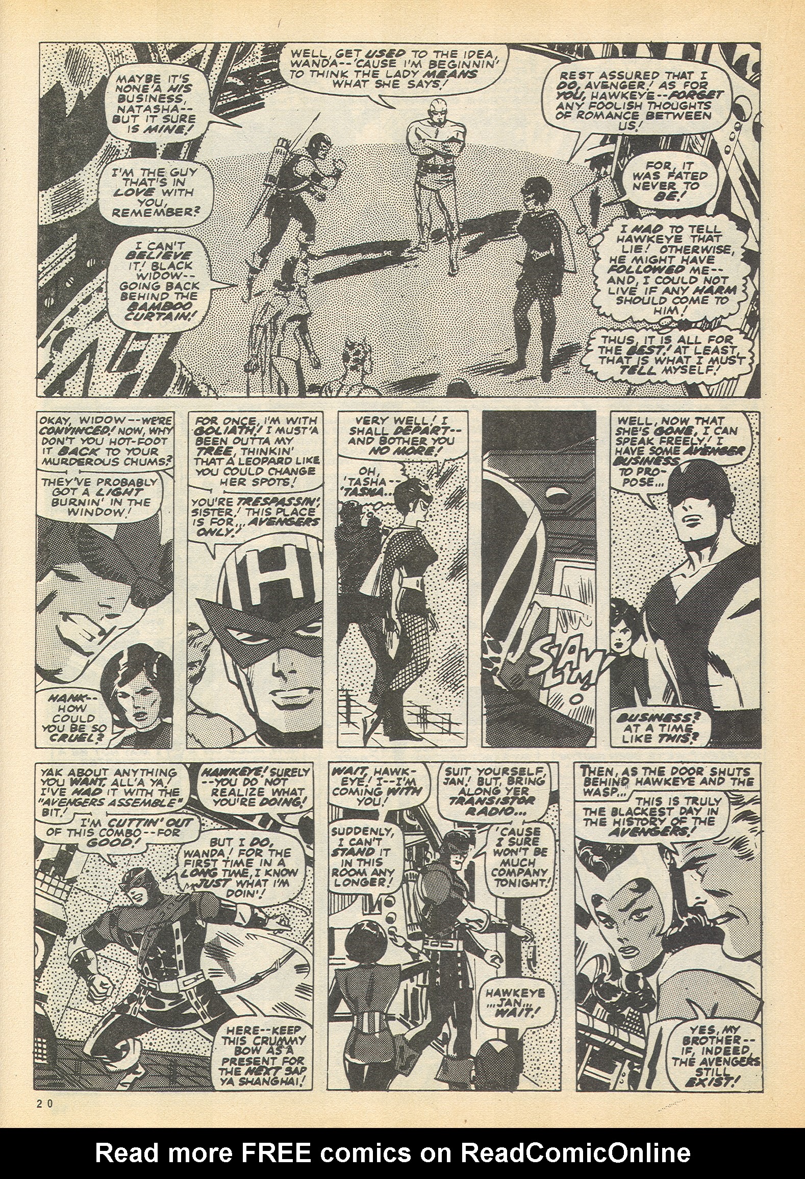 Read online The Avengers (1973) comic -  Issue #42 - 20