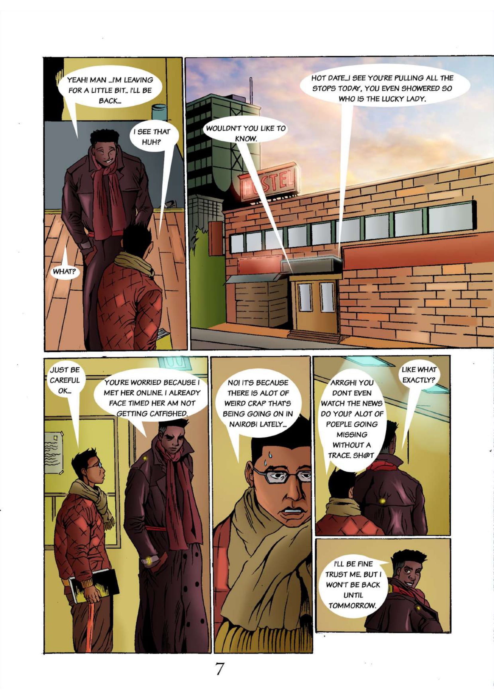 Read online Nairobi X comic -  Issue #1 - 9