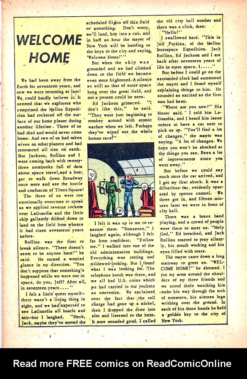 Read online Space Detective comic -  Issue #4 - 19