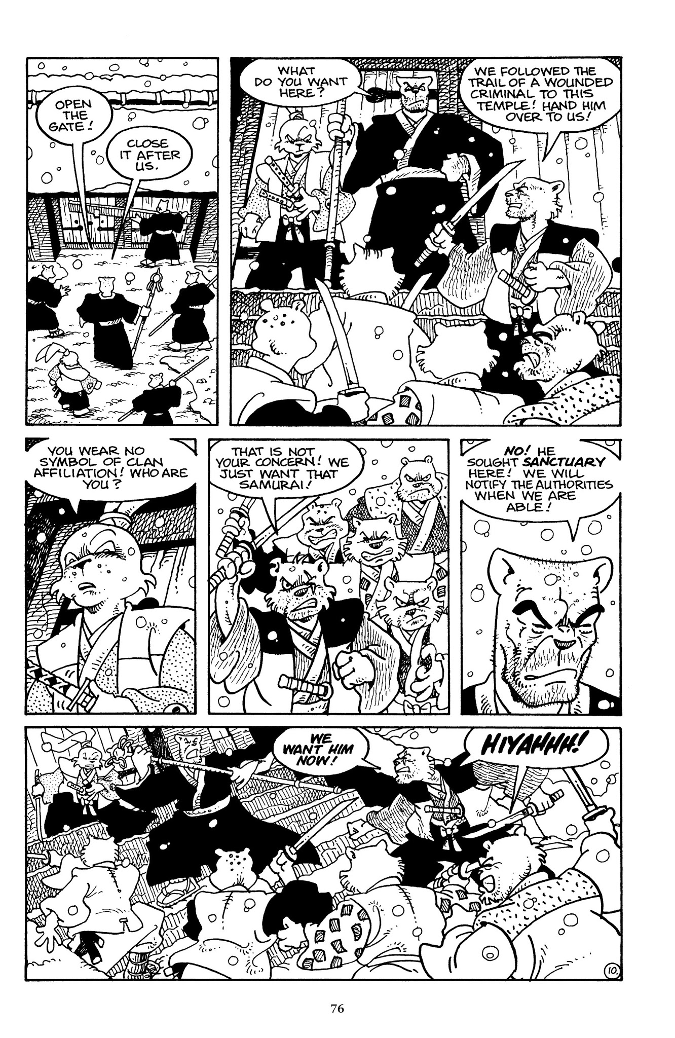 Read online The Usagi Yojimbo Saga comic -  Issue # TPB 2 - 76